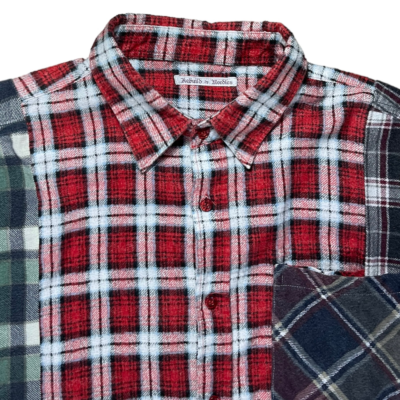 Rebuild By Needles reworked Flannel shirt