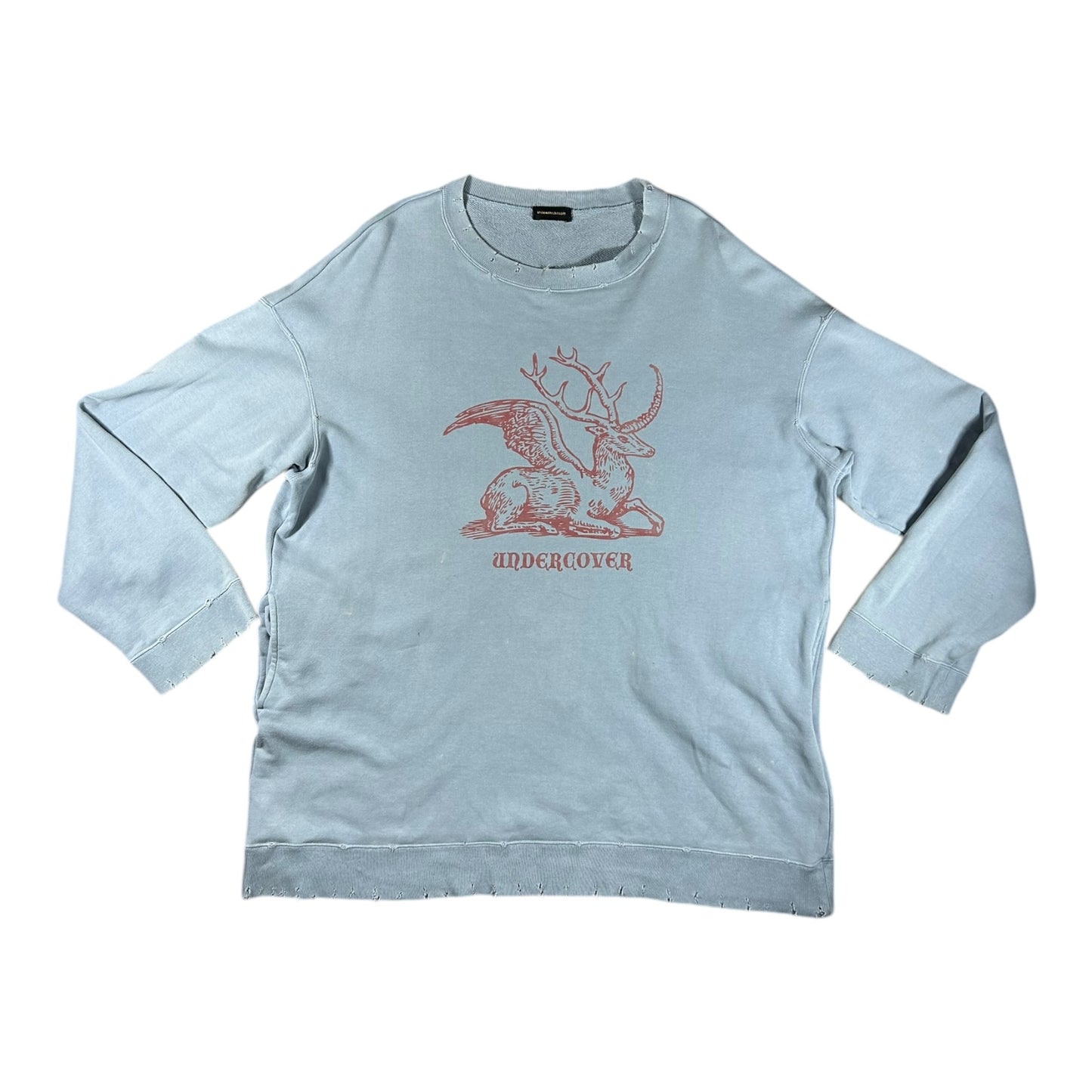 Undercover A/W 2017 Undercover Oversized Distressed Deer Sweater