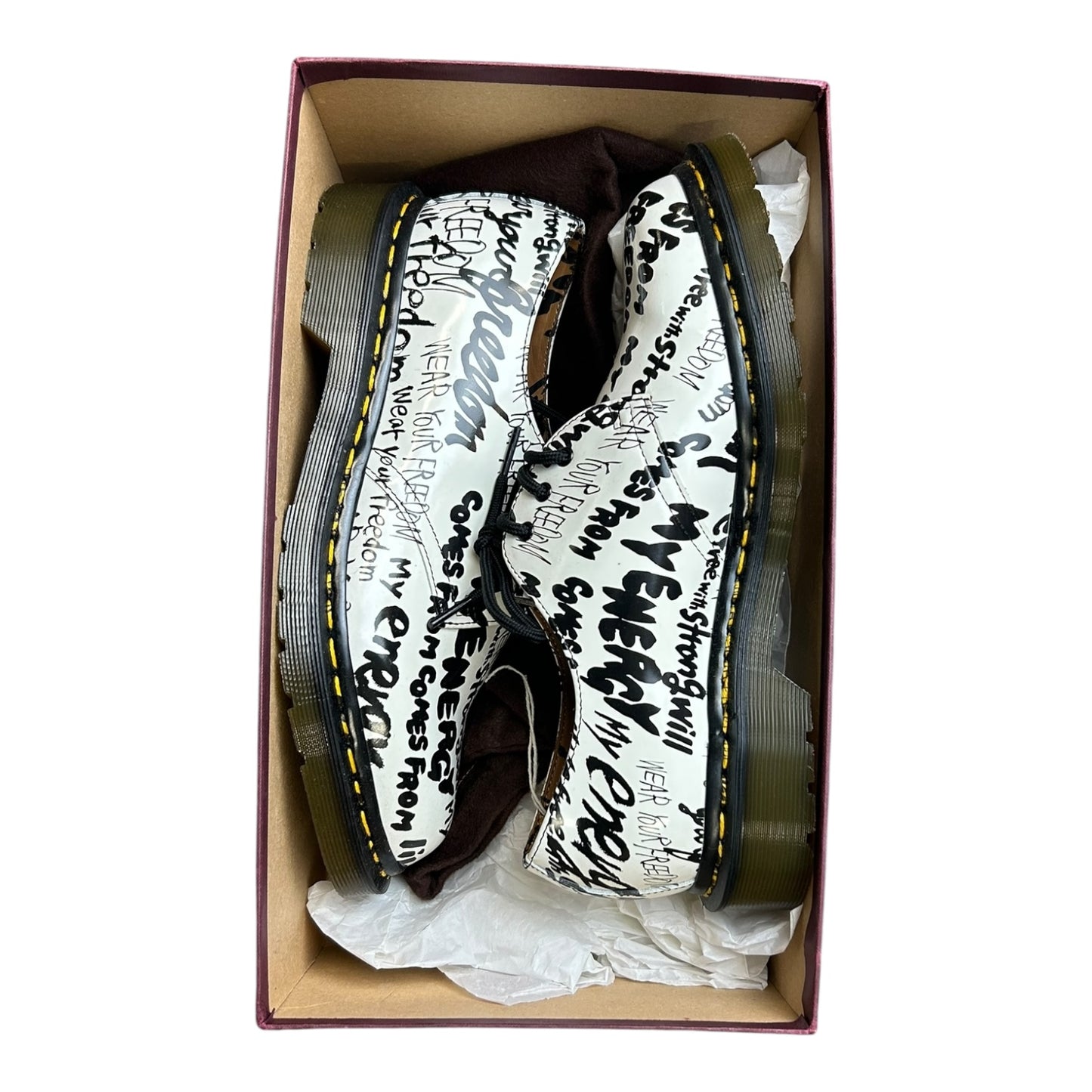 Comme des garçons x Dr martens low boot