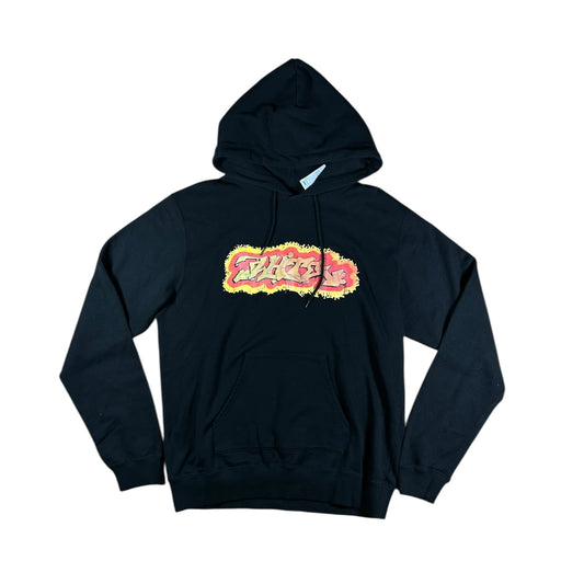 Uniform experiment, white graffiti Hoodie