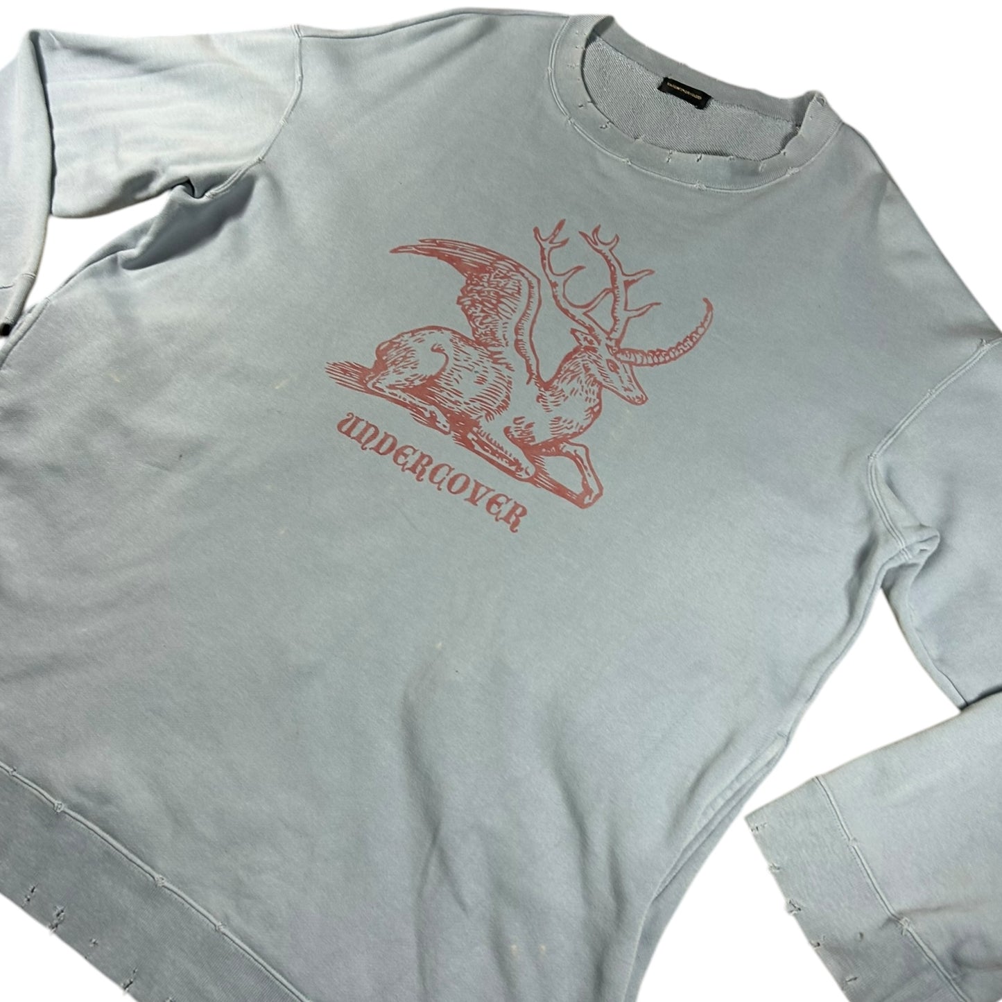 Undercover A/W 2017 Undercover Oversized Distressed Deer Sweater