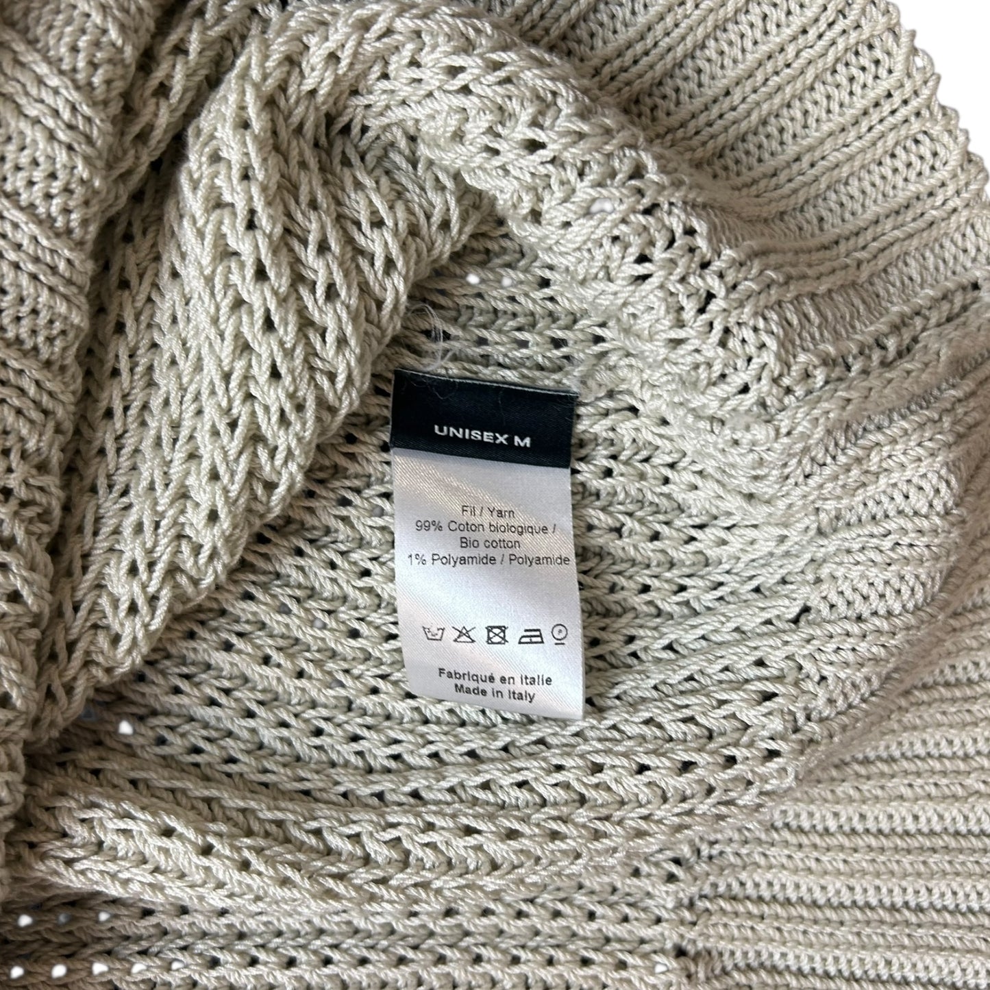 Y/project asymmetrical knitted sweatshirt