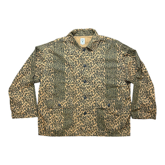 West2 South8 leopard print jacket