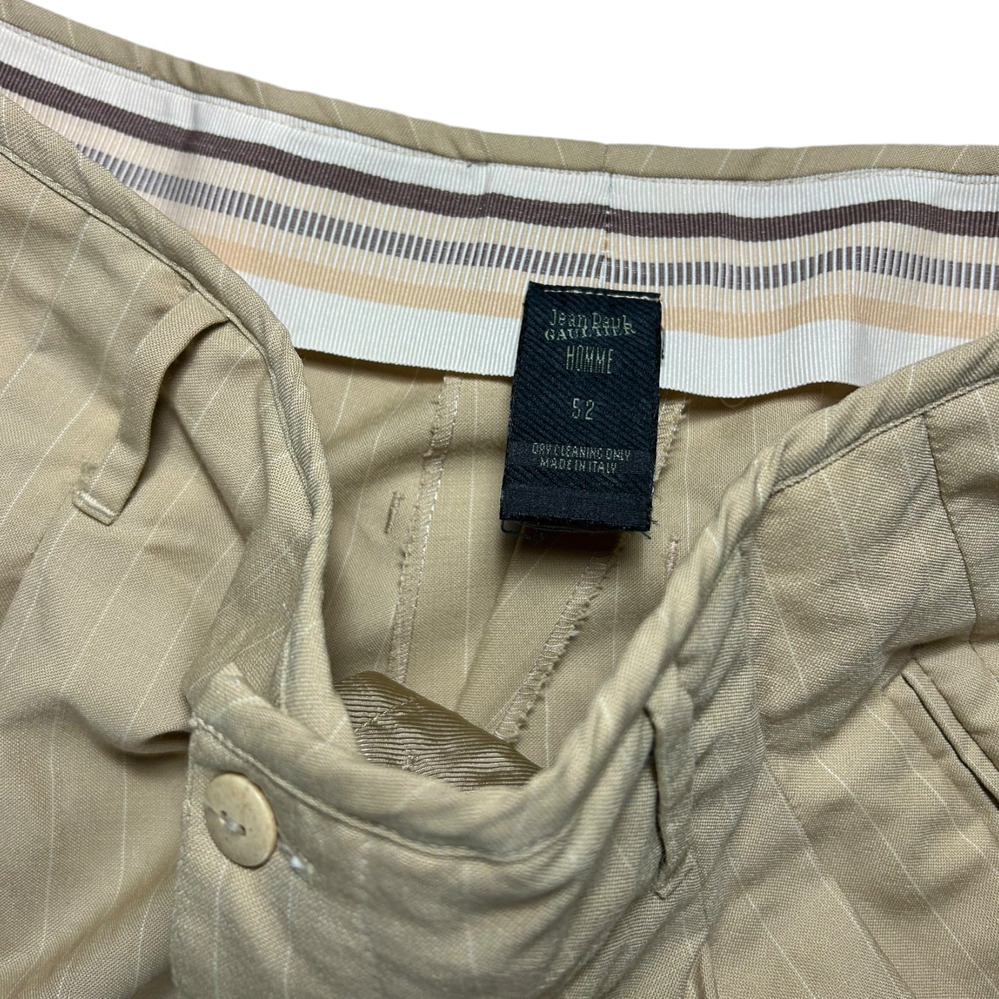 Jean-Paul Gaultier HOMME pinstripe trousers