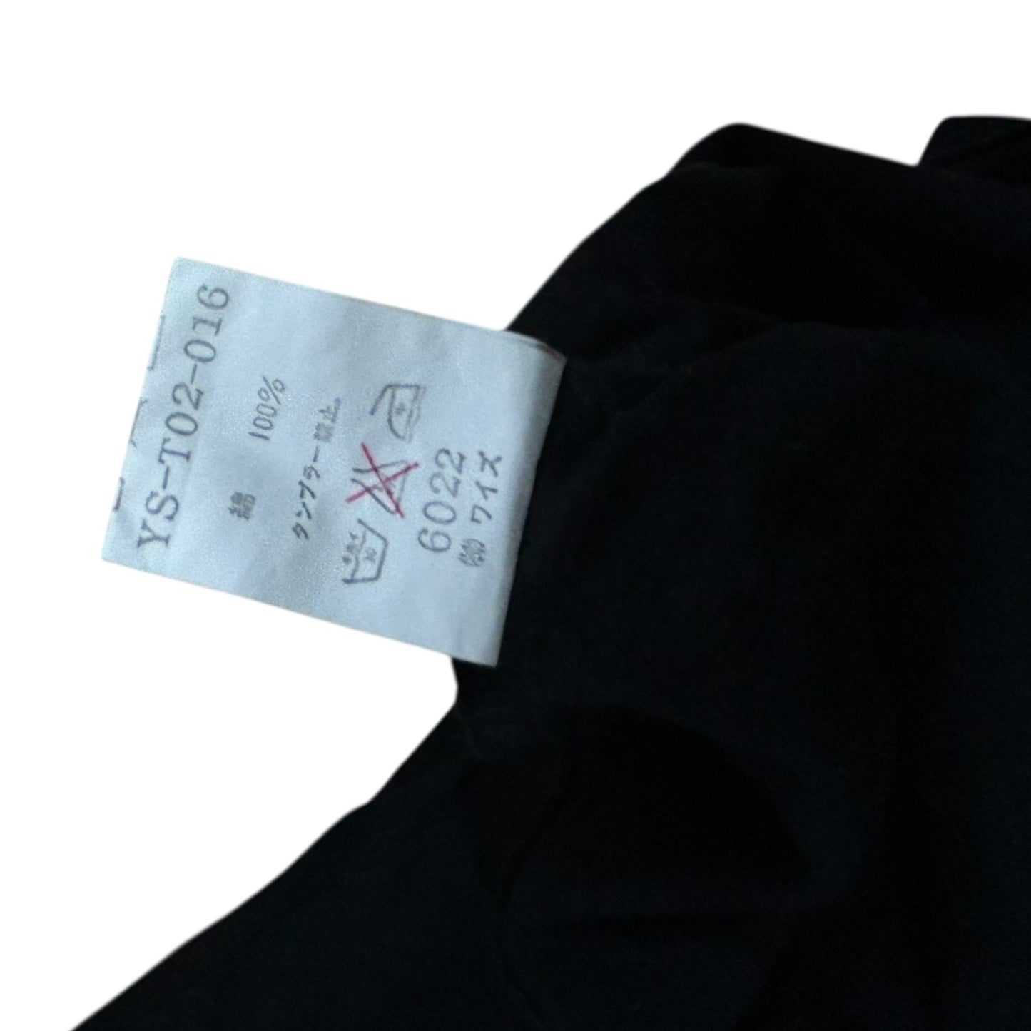 Yohji Yamamoto Y’s for men longsleeve T-shirt