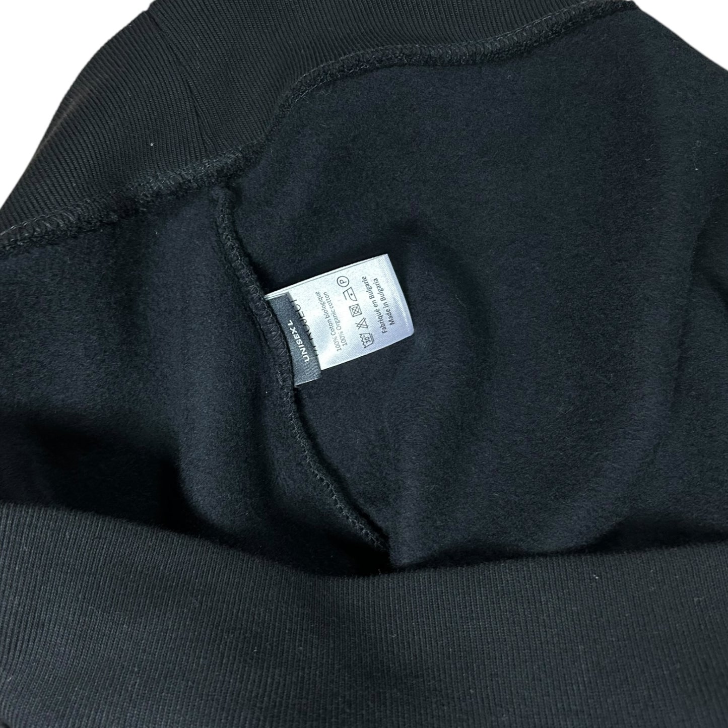 Y-Project FW23 embroidered black sweatshirt