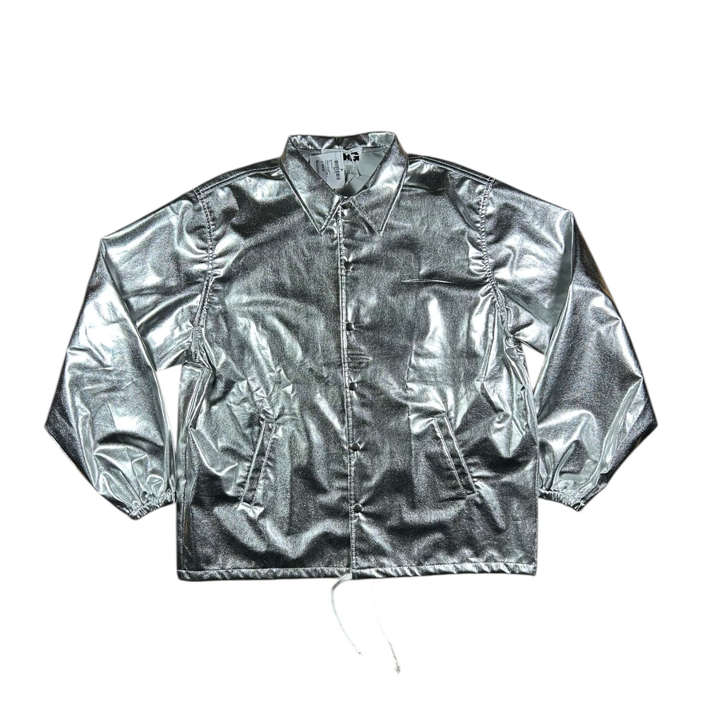 Comme des garçons metallic 2018 coach jacket