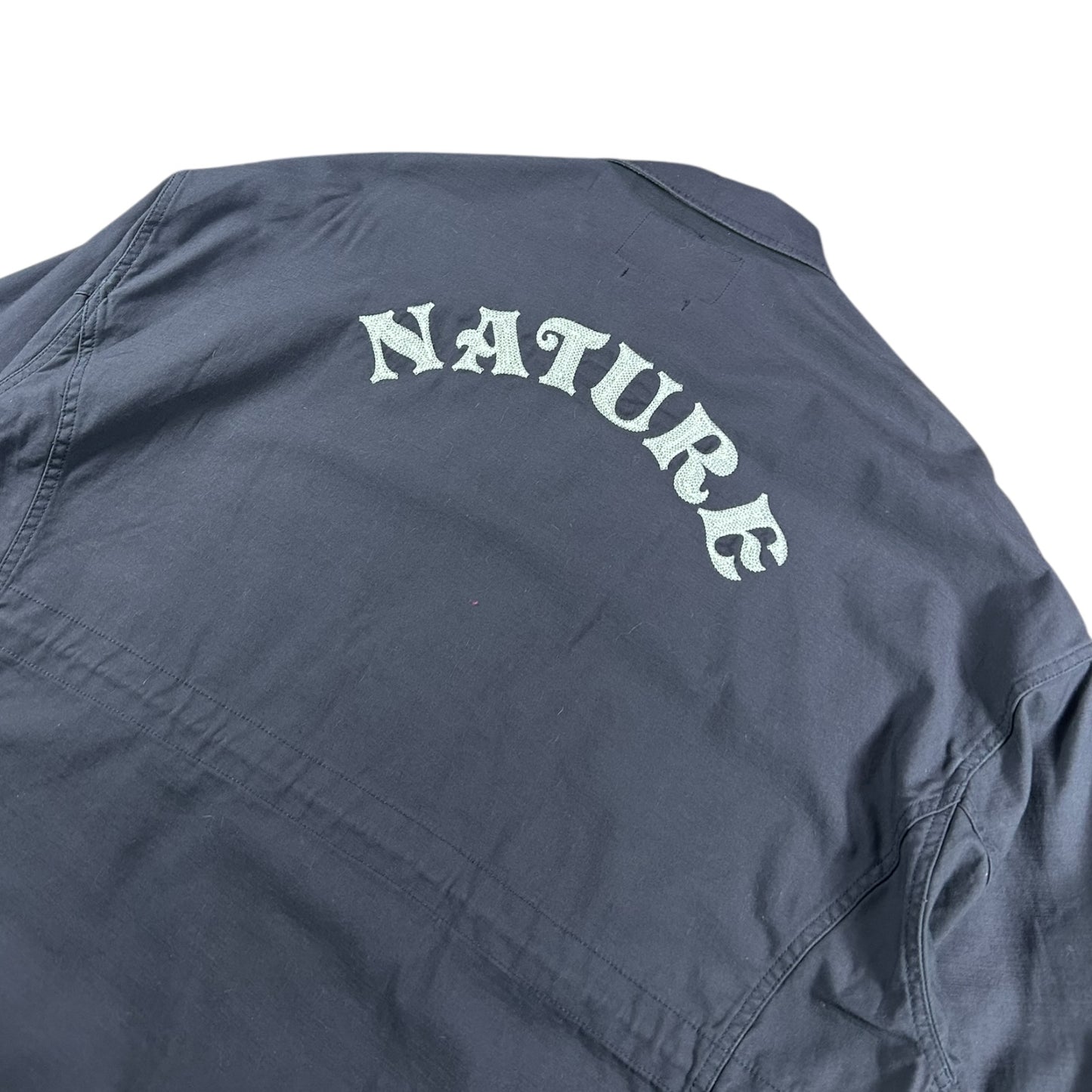 FIVE CM patch detail cotton jacket