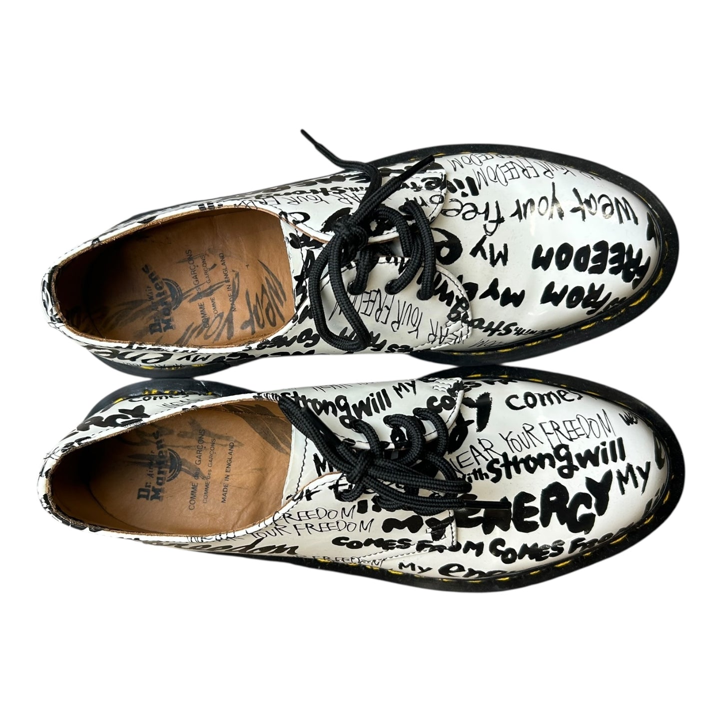 Comme des garçons x Dr martens low boot