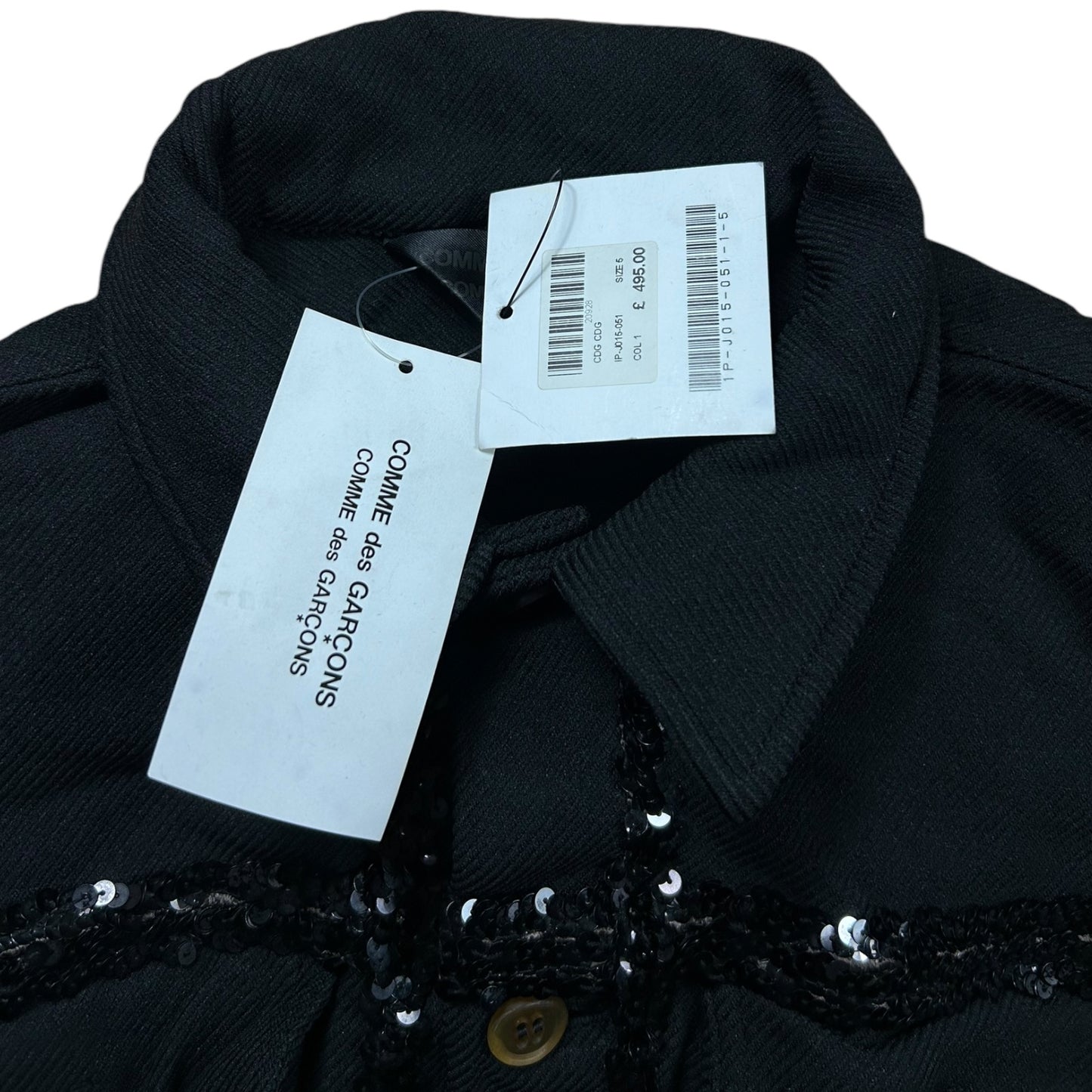 Comme des garcons sequin 2005 Jacket