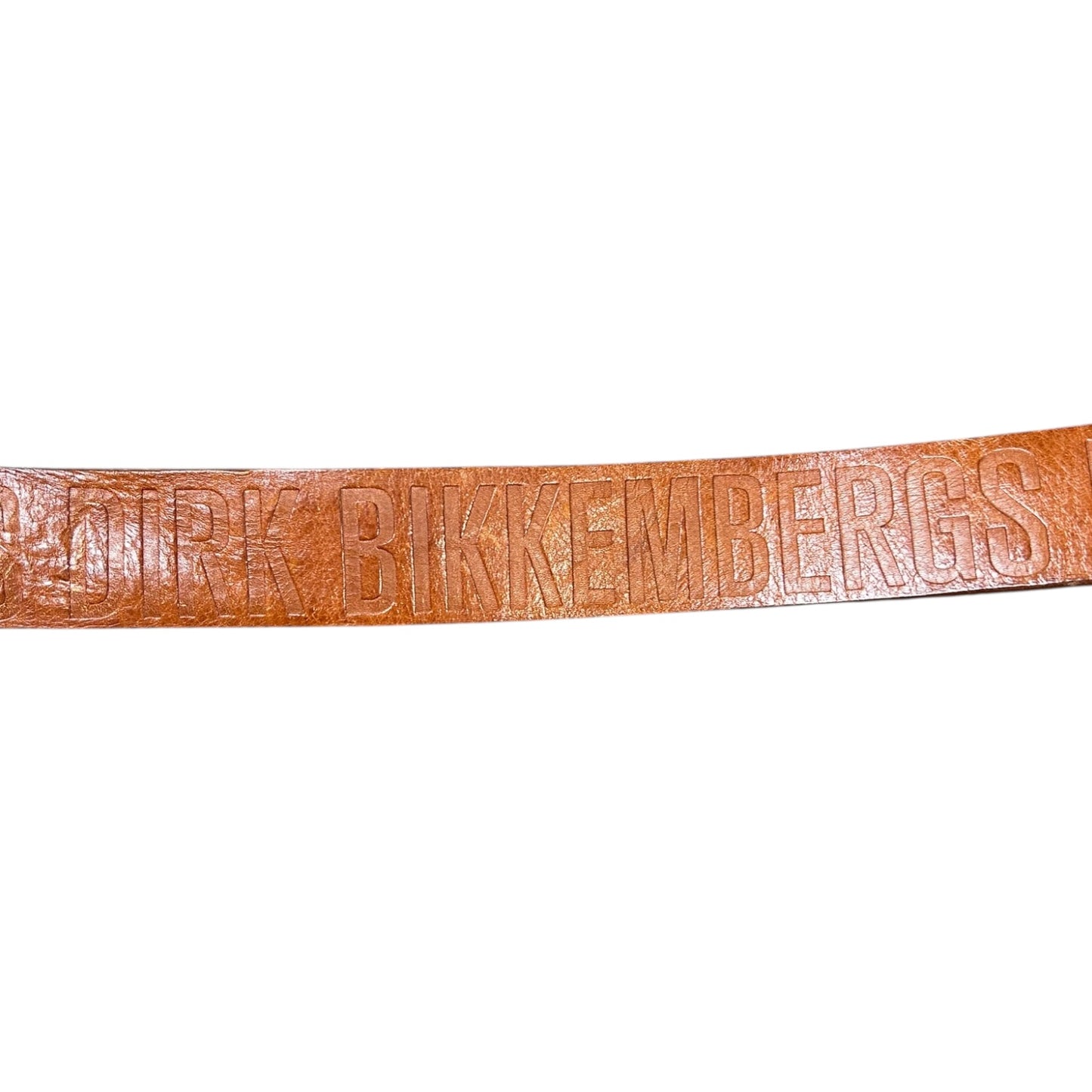 dirk bikkemberg 90s leather belt