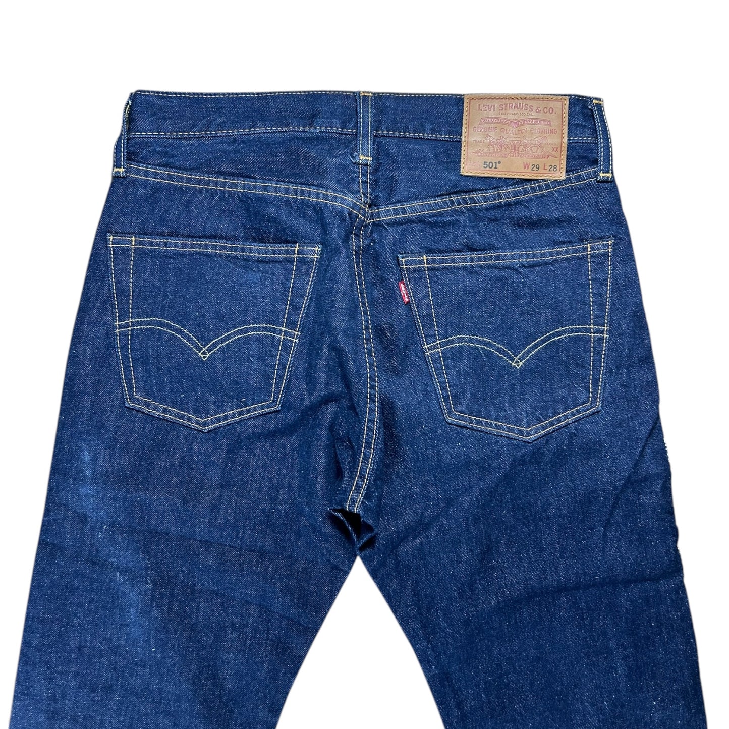 Levi’s 501 Jesus reef jeans