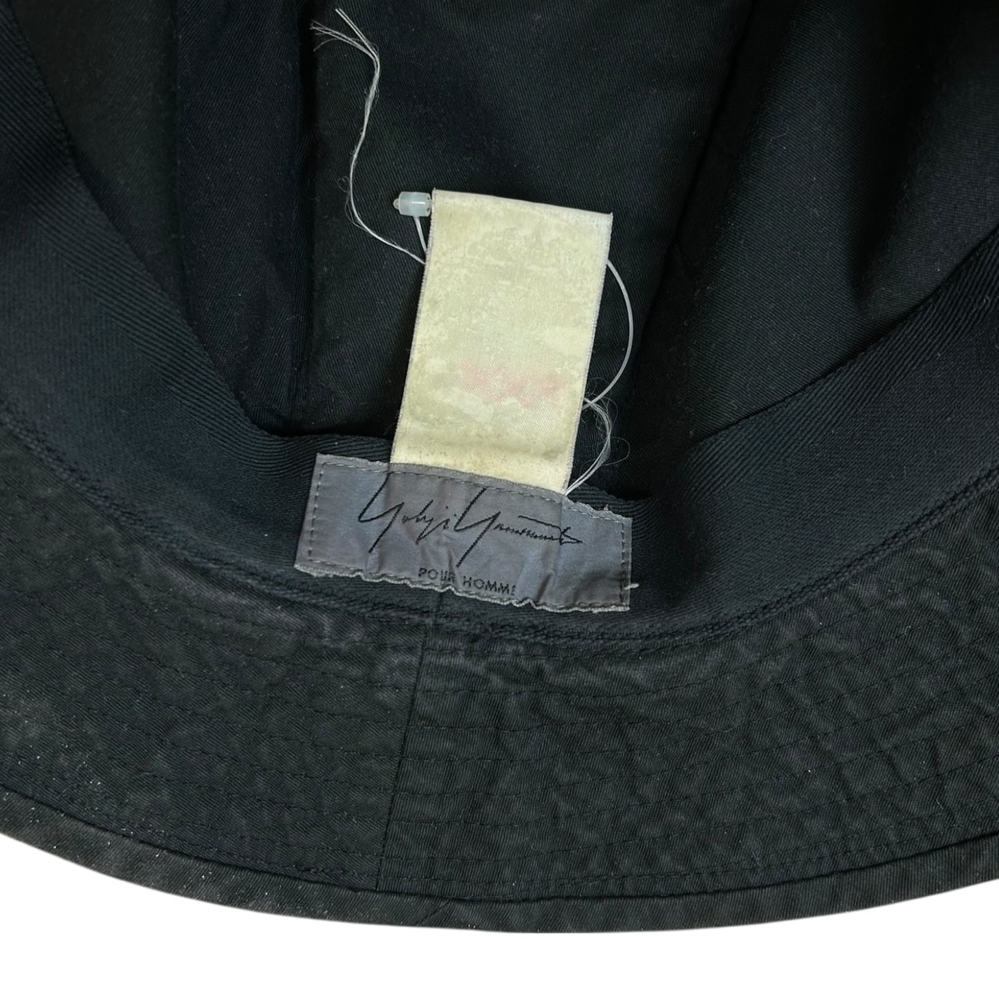 Yohji Yamamoto 80s zip pocket bucket hat