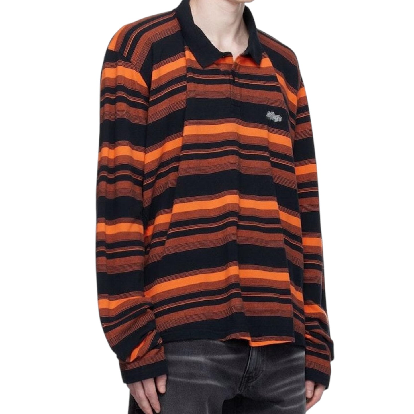 Martine rose longsleeve pulled neck polo