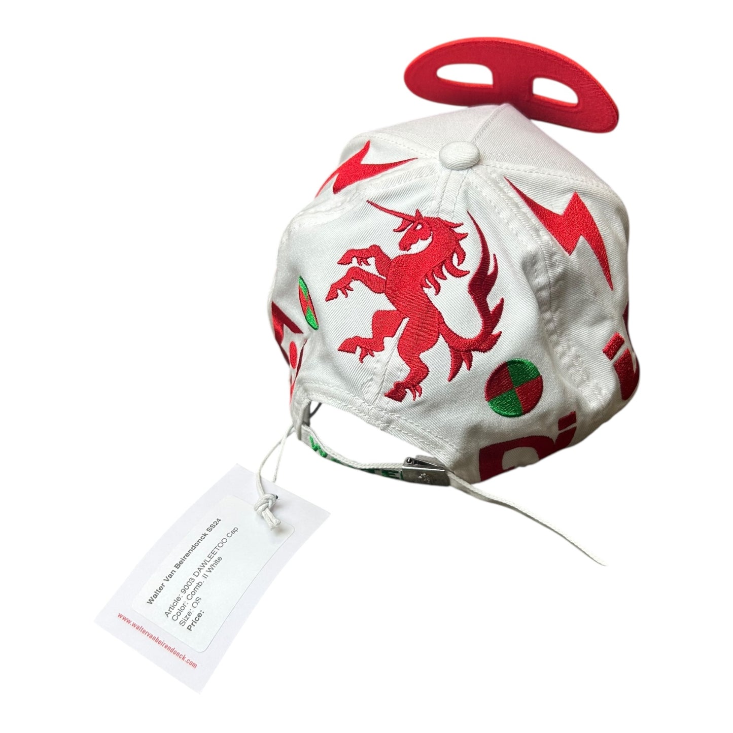Walter van beirendonck white cap