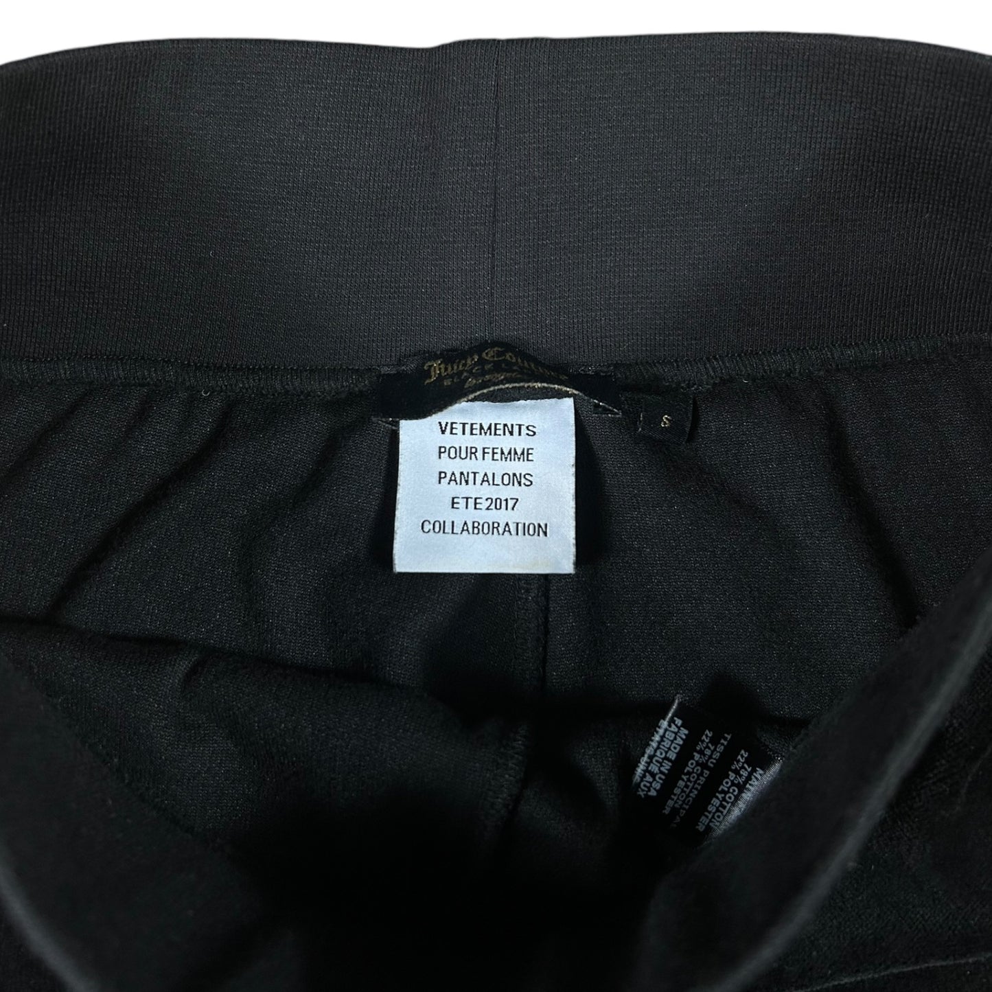 Juicy Couture x VETEMENTS Velour Sweatpants