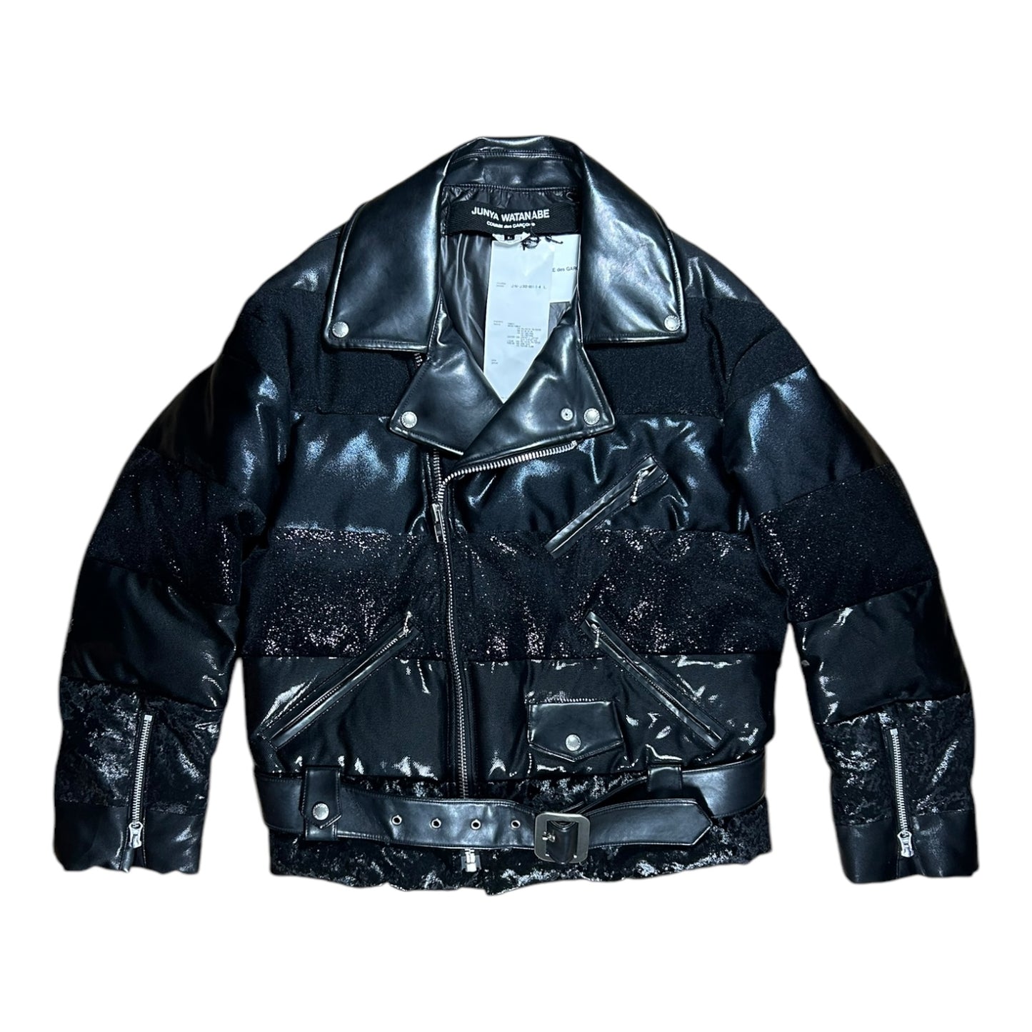 Junya Watanabe Comme des garcons 2014 puffer biker Down Jacket