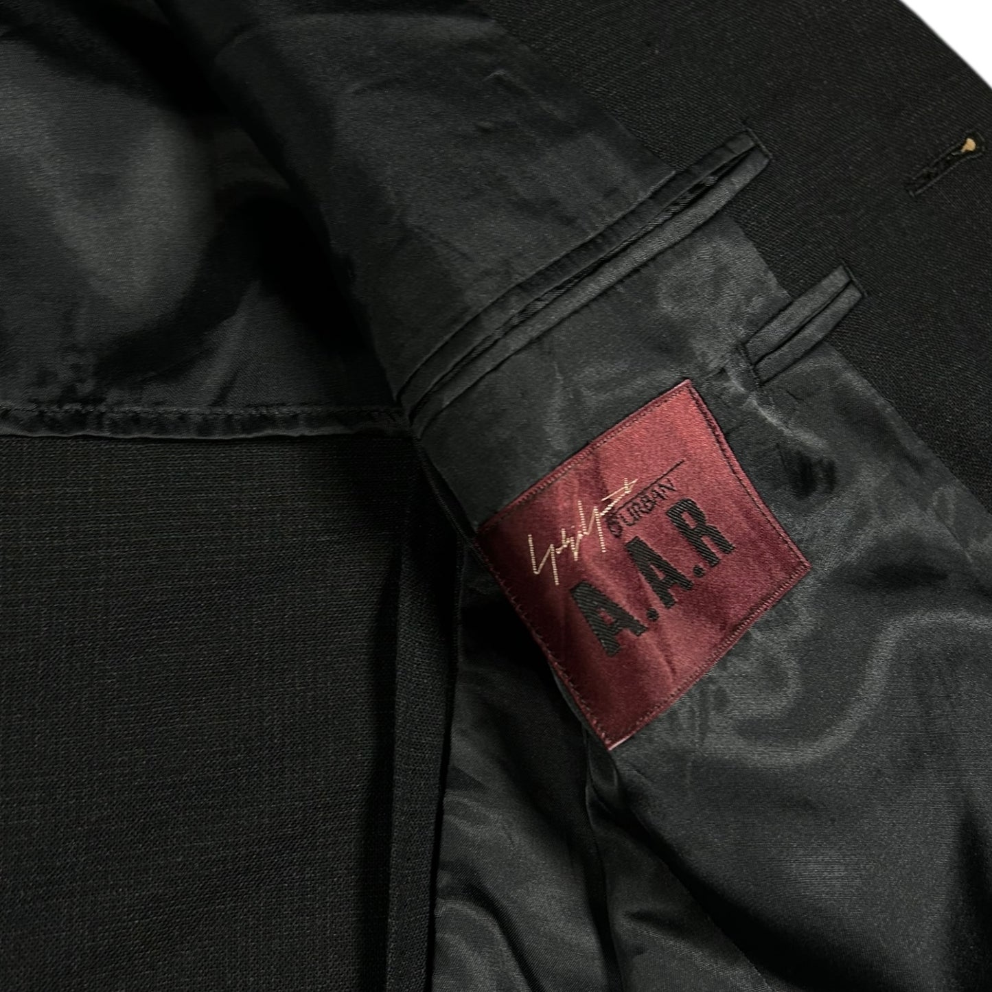 Yohji Yamamoto AAR black wool blazer