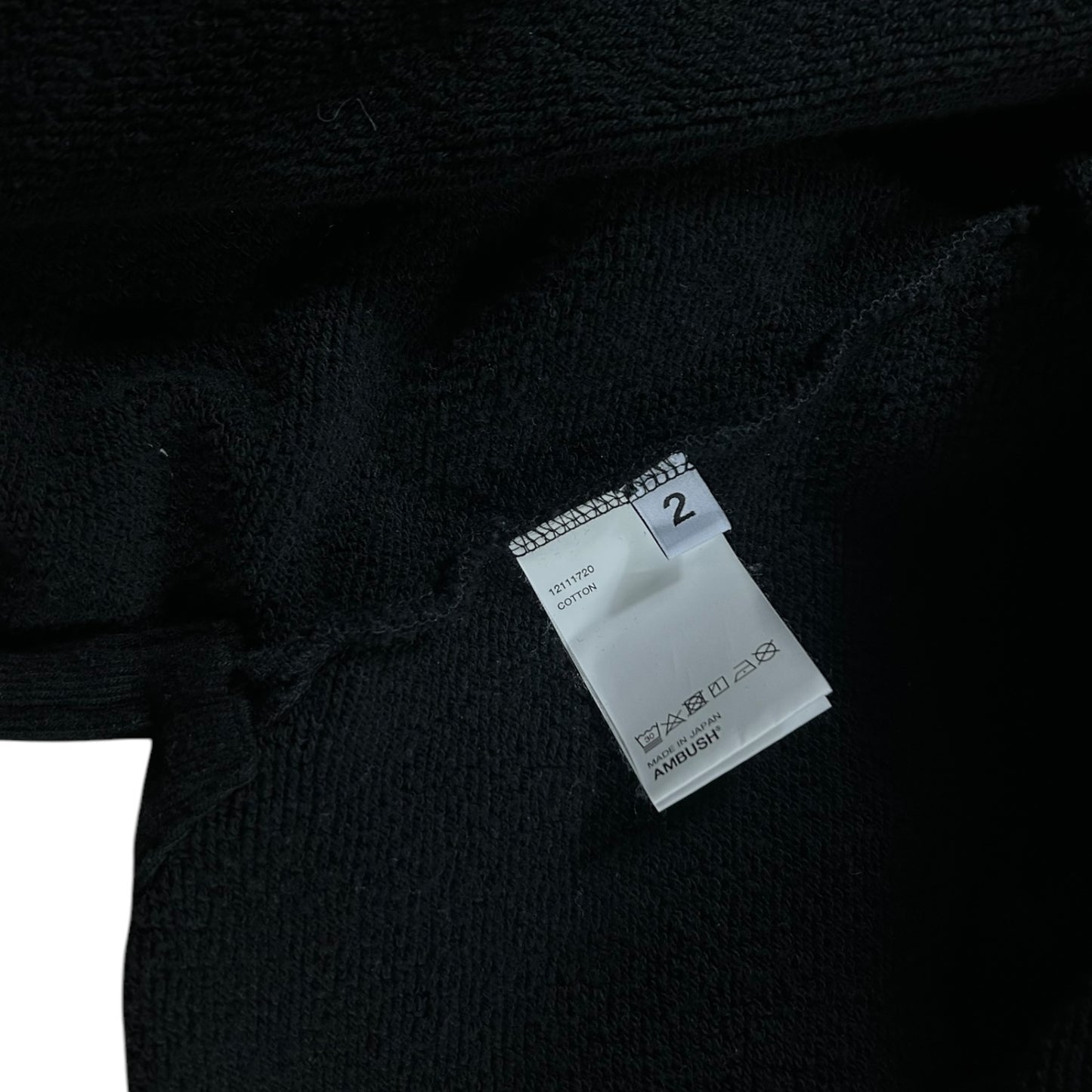 AMBUSH V Neck oversized hoodie