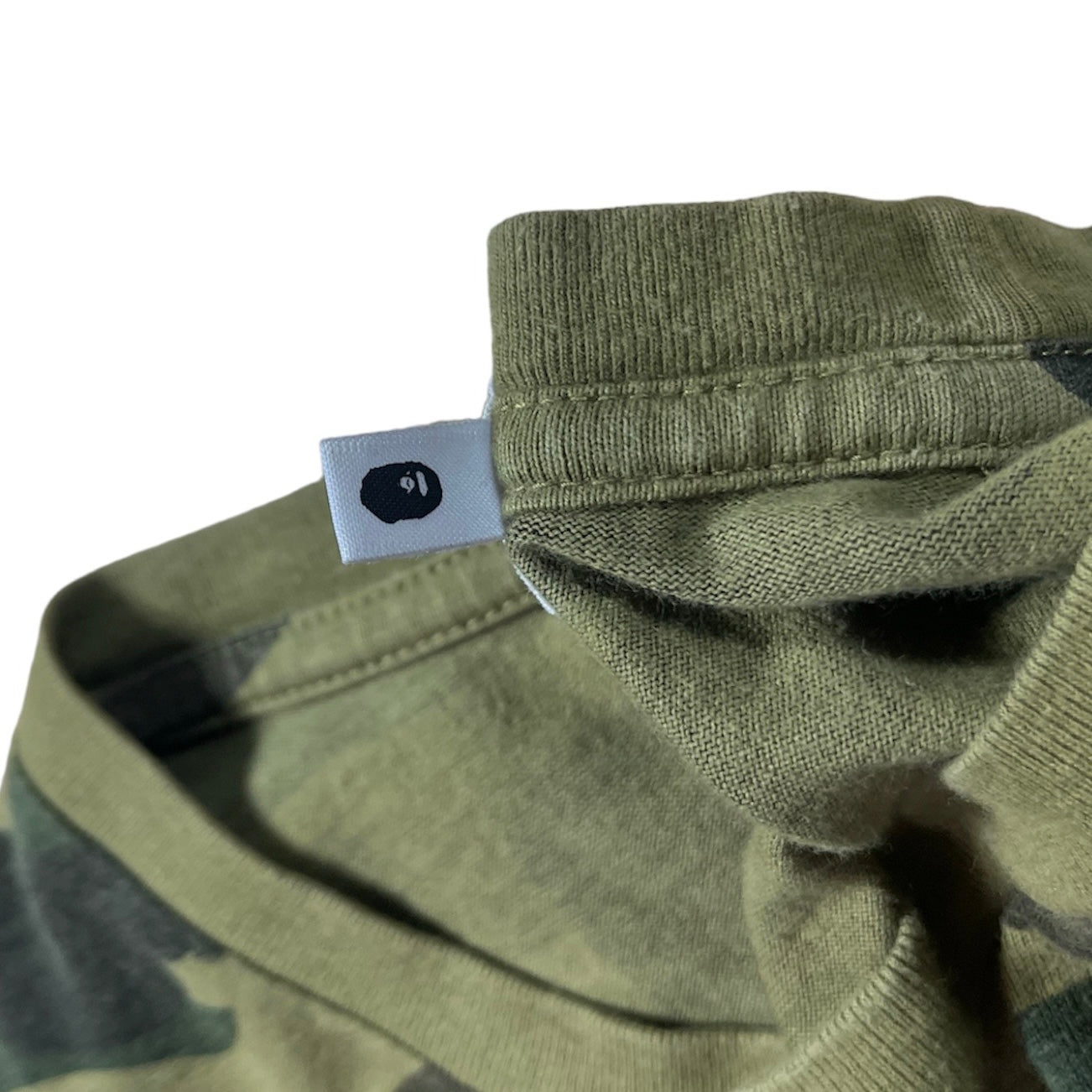 A Bathing Ape (BAPE) 1st camo spell out T-shirt