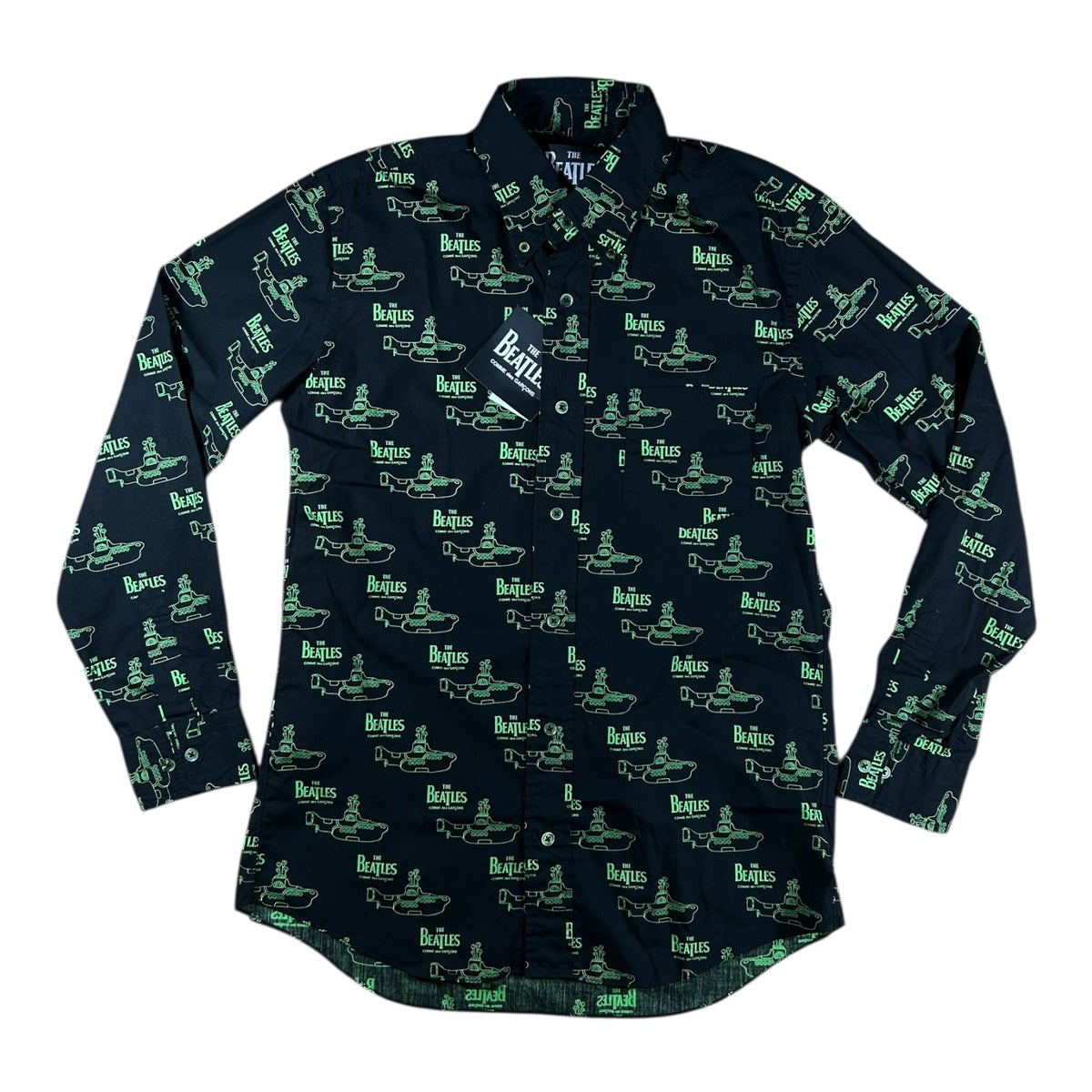 Comme des garçons x The Beatles submarine shirt