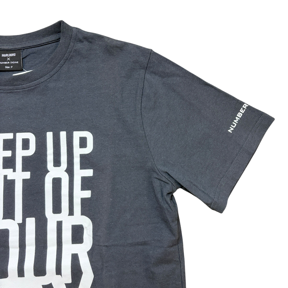 Number (N)ine x Malbro ‘ Step out of your box’ T-shirt