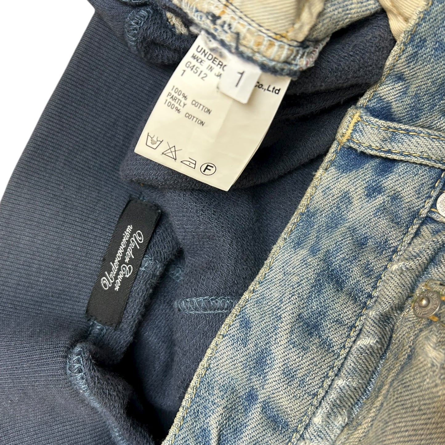 Undercover undercoverism ss11 underman hybrid denim