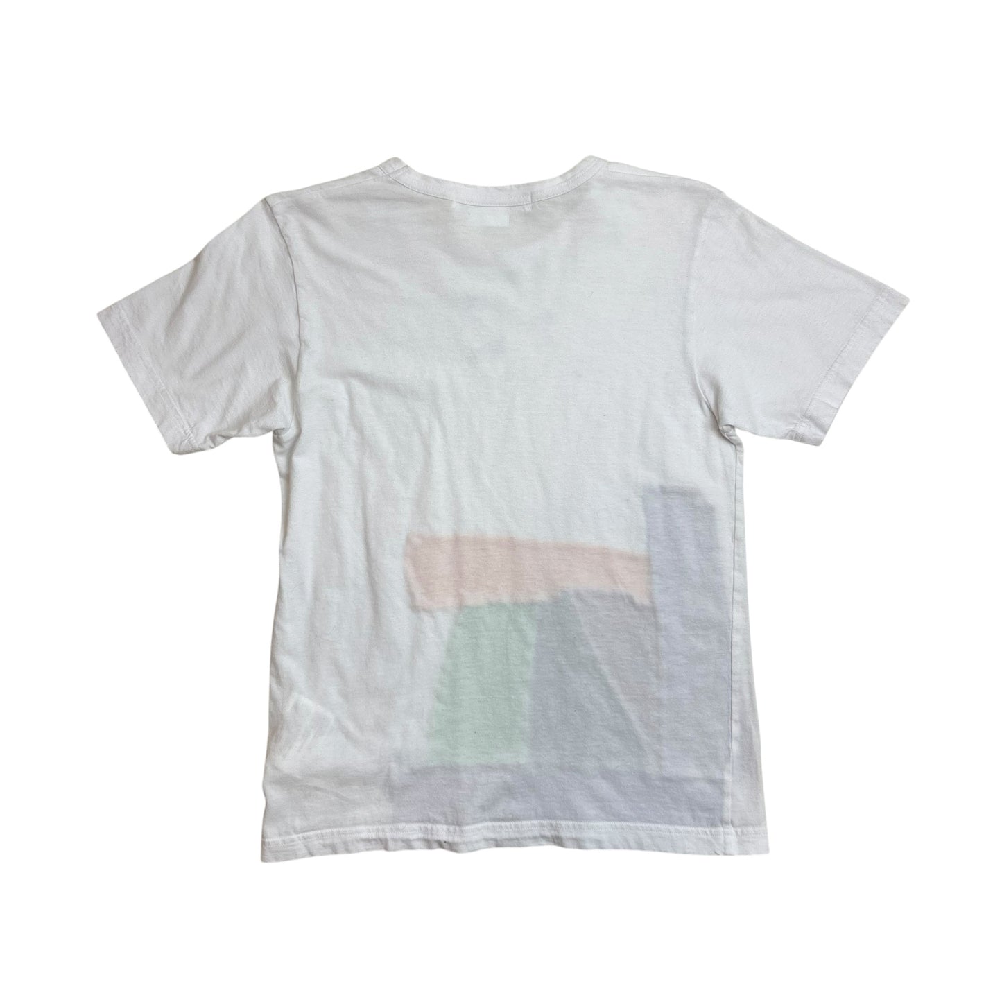 Comme des Garcons Rei Kawakubo block colour T-shirt SS21