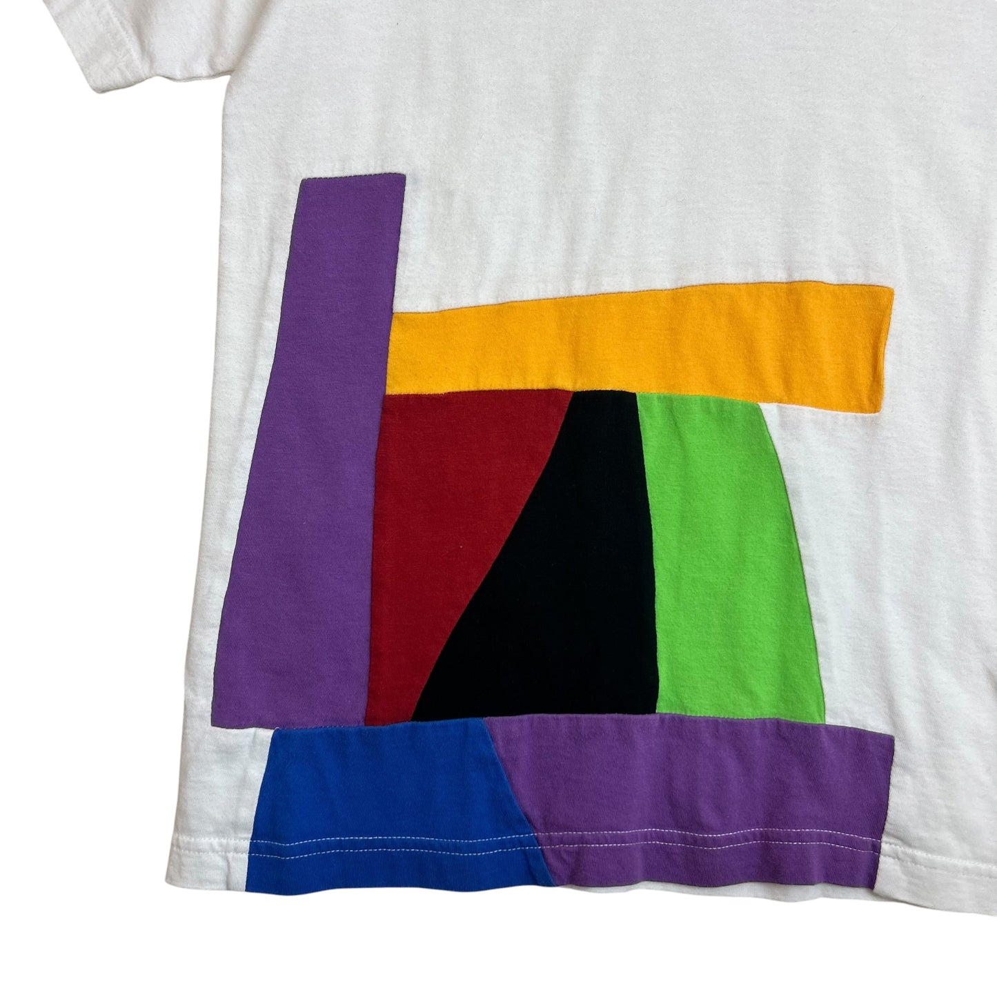 Comme des Garcons Rei Kawakubo block colour T-shirt SS21