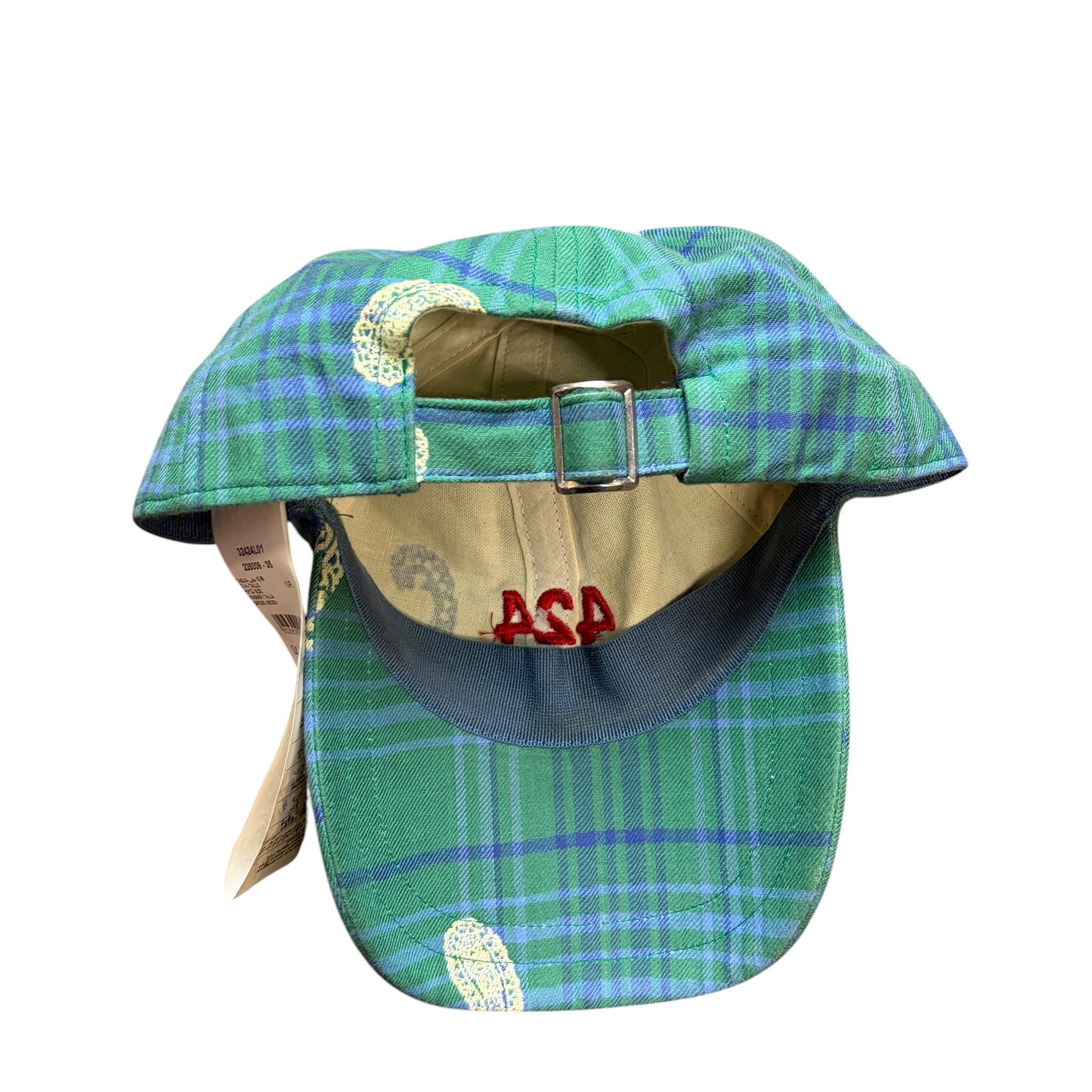 424 Paisley Plaid Cap