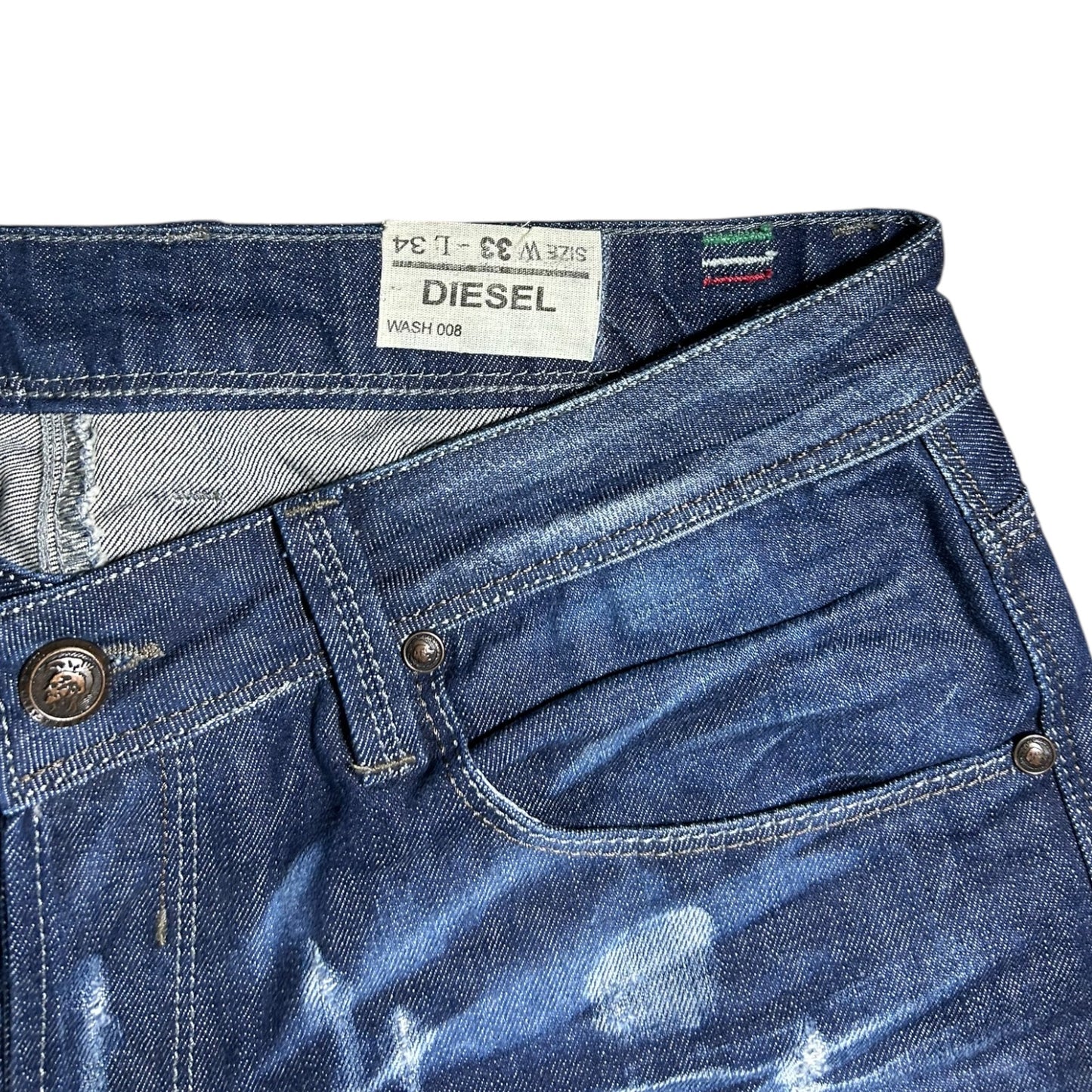 Diesel y2k distressed jeans