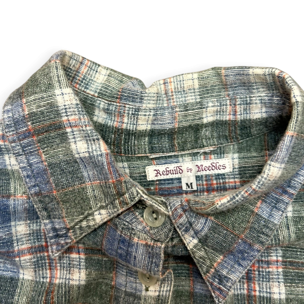 Needles Rebuild Flannel shirt