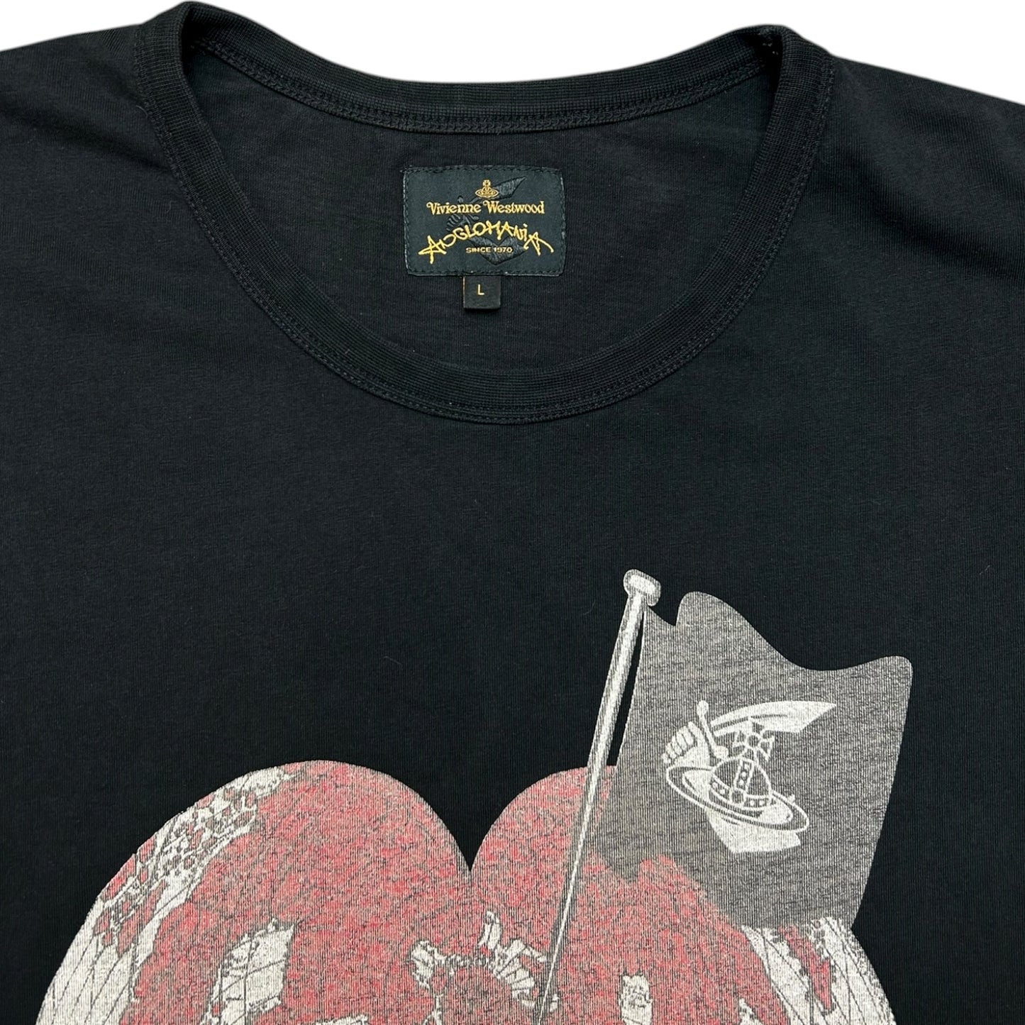 Vivienne Westwood world heart T-shirt
