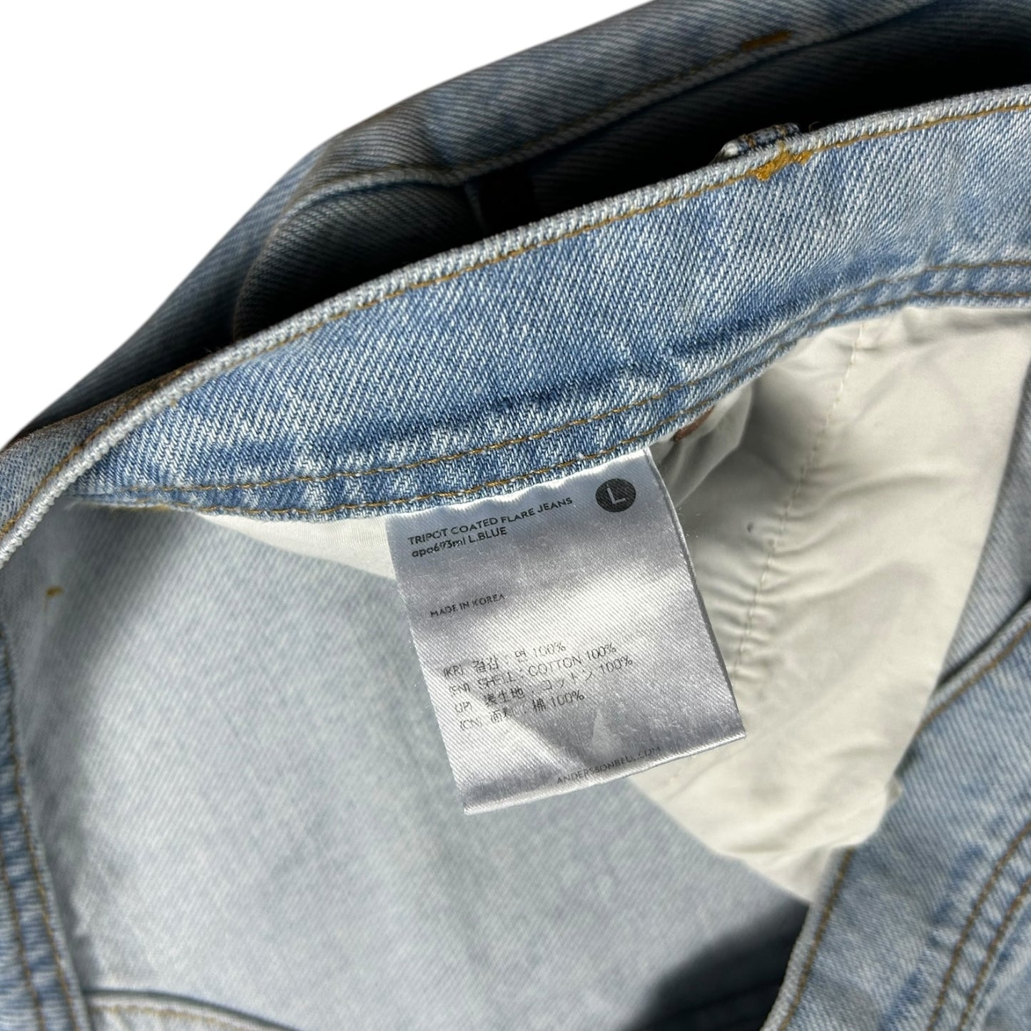 Adsb ANDERSSON BELL Blue Tripot Jeans