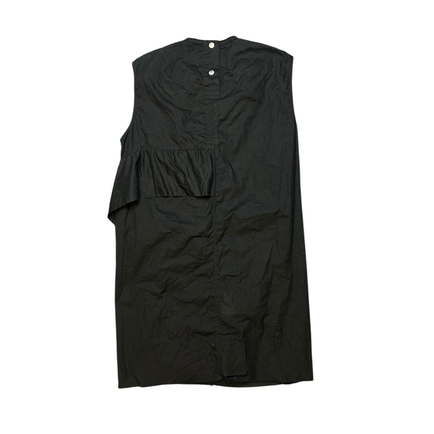 Rick Owens SS 16 cyclops teeth fangs vamp sleeveless tunic