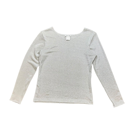 Christian Dior glitter late 80s long sleeve top