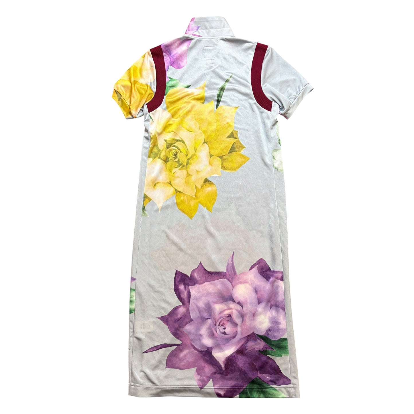 Y-3 Ss03 Yohji Yamamoto Floral Polo Dress