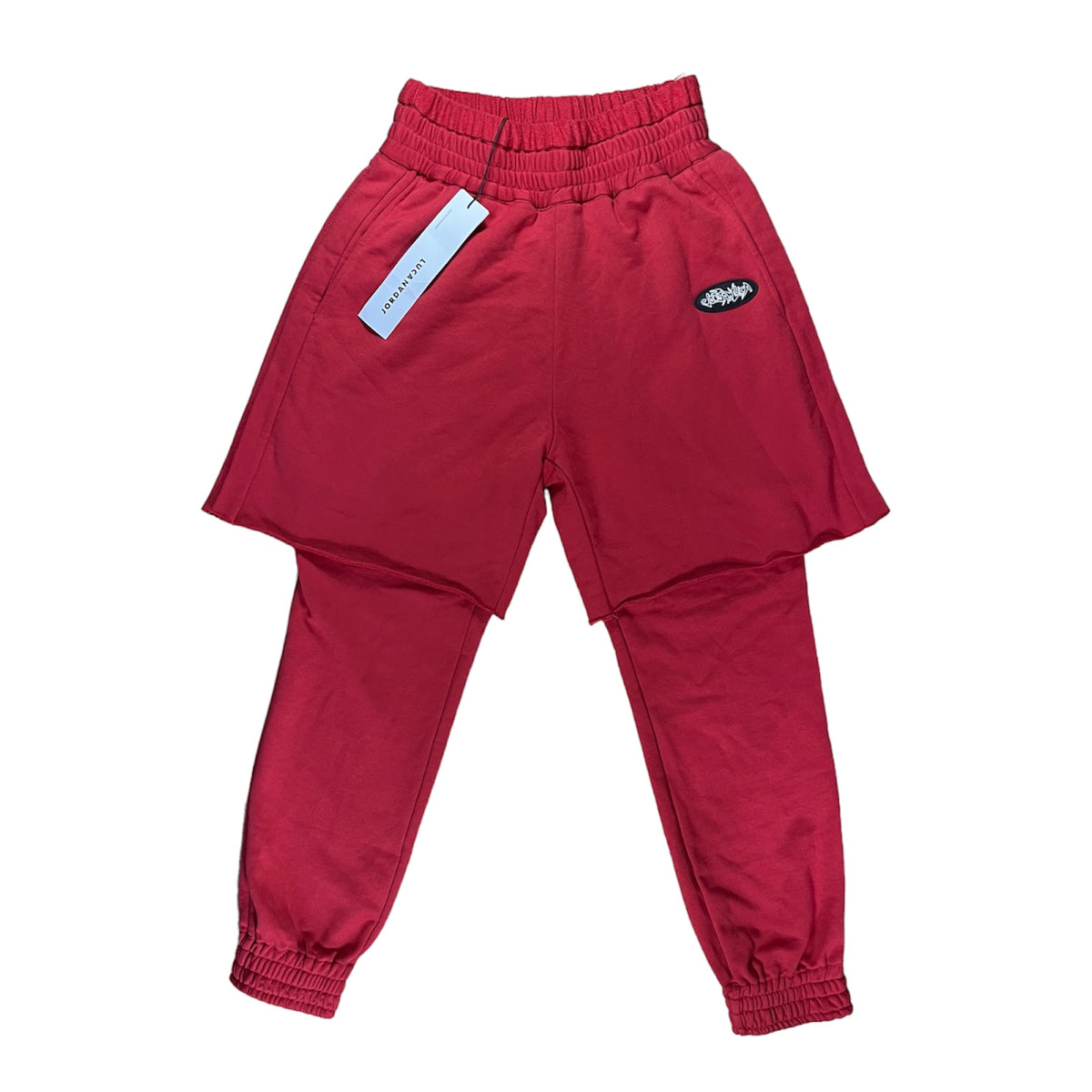 Jordan Lucas short layered joggers