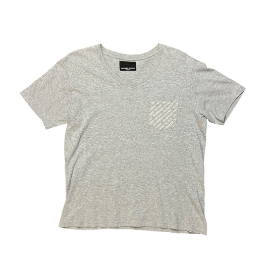 Number (N)ine v neck pocket T-shirt