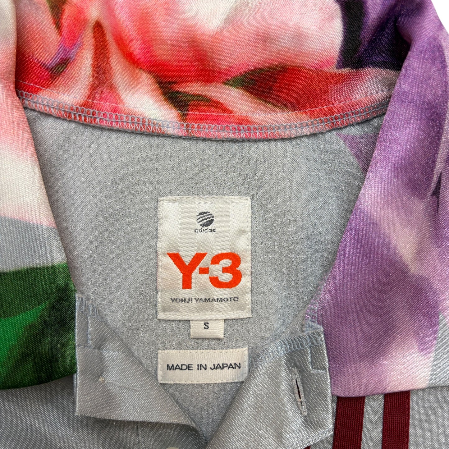 Y-3 Ss03 Yohji Yamamoto Floral Polo Dress
