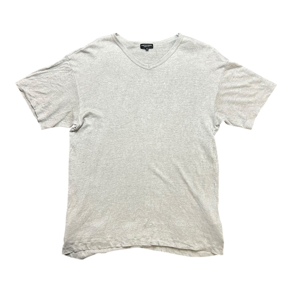 Comme des Garçons Homme Plus 1996 grey V-neck T-shirt