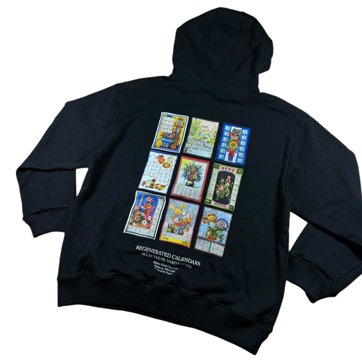 Marine Serre REGENERATED CALENDARS hoodie