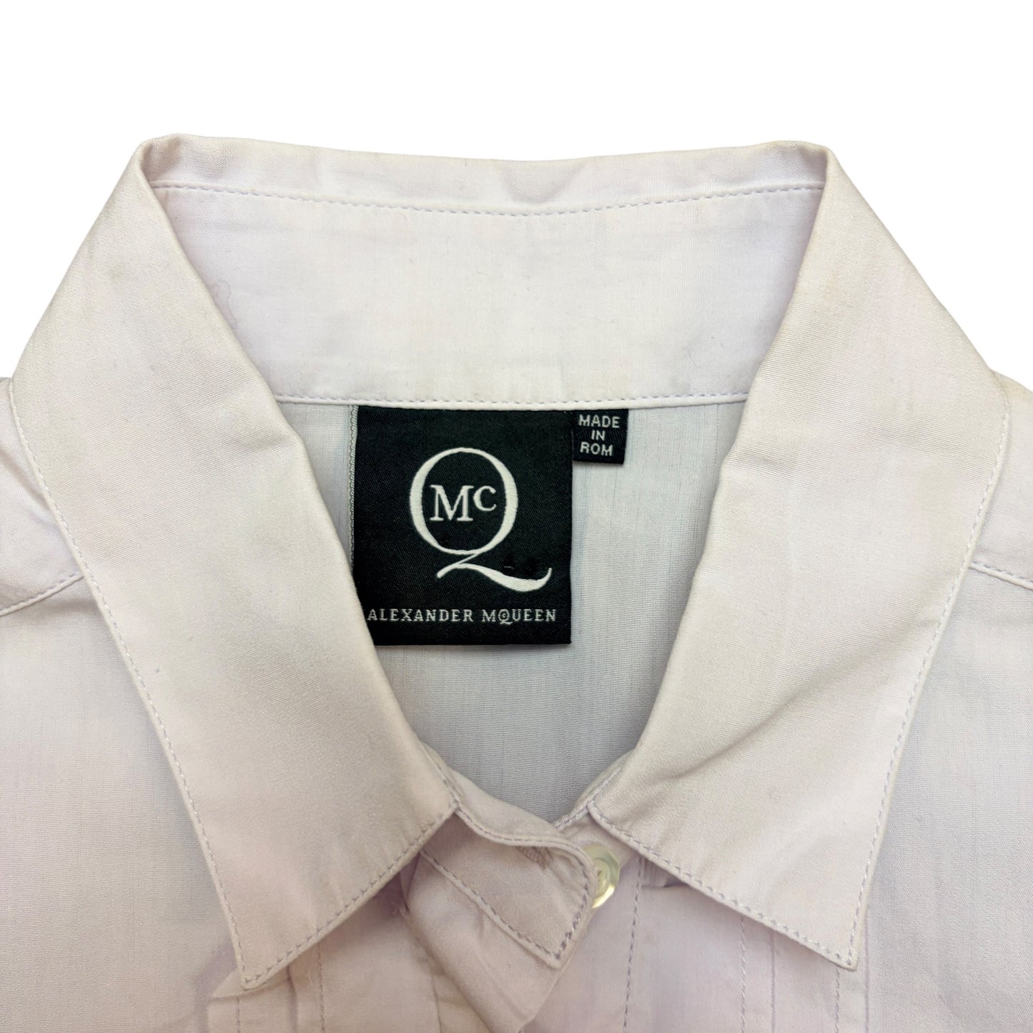 Alexander McQueen SAMPLE frilled shirt