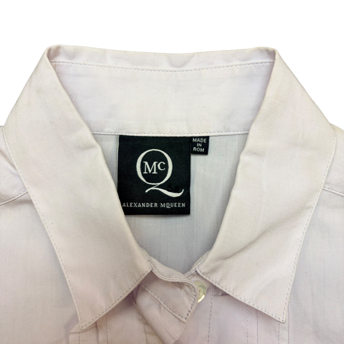 Alexander McQueen SAMPLE frilled shirt