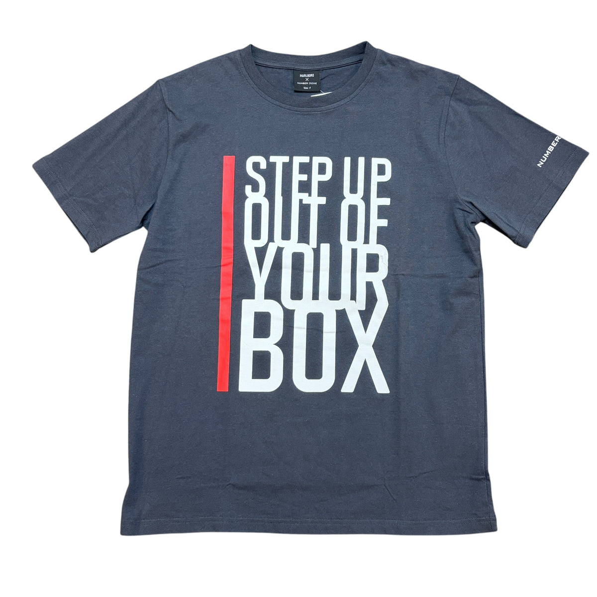 Number (N)ine x Malbro ‘ Step out of your box’ T-shirt