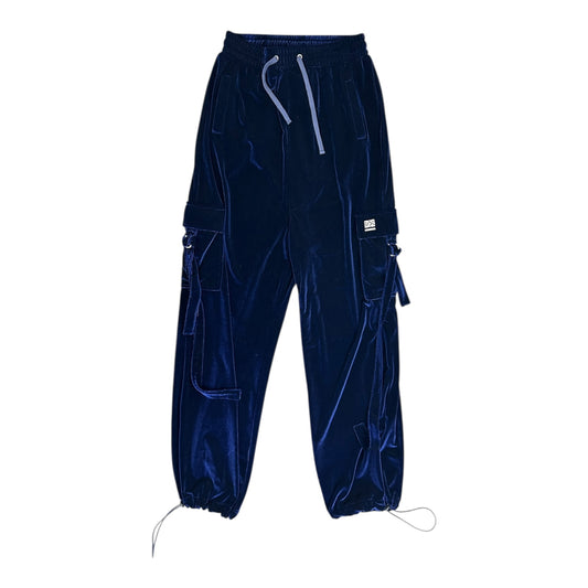 Hood by air velvet drop crotch sweatpants