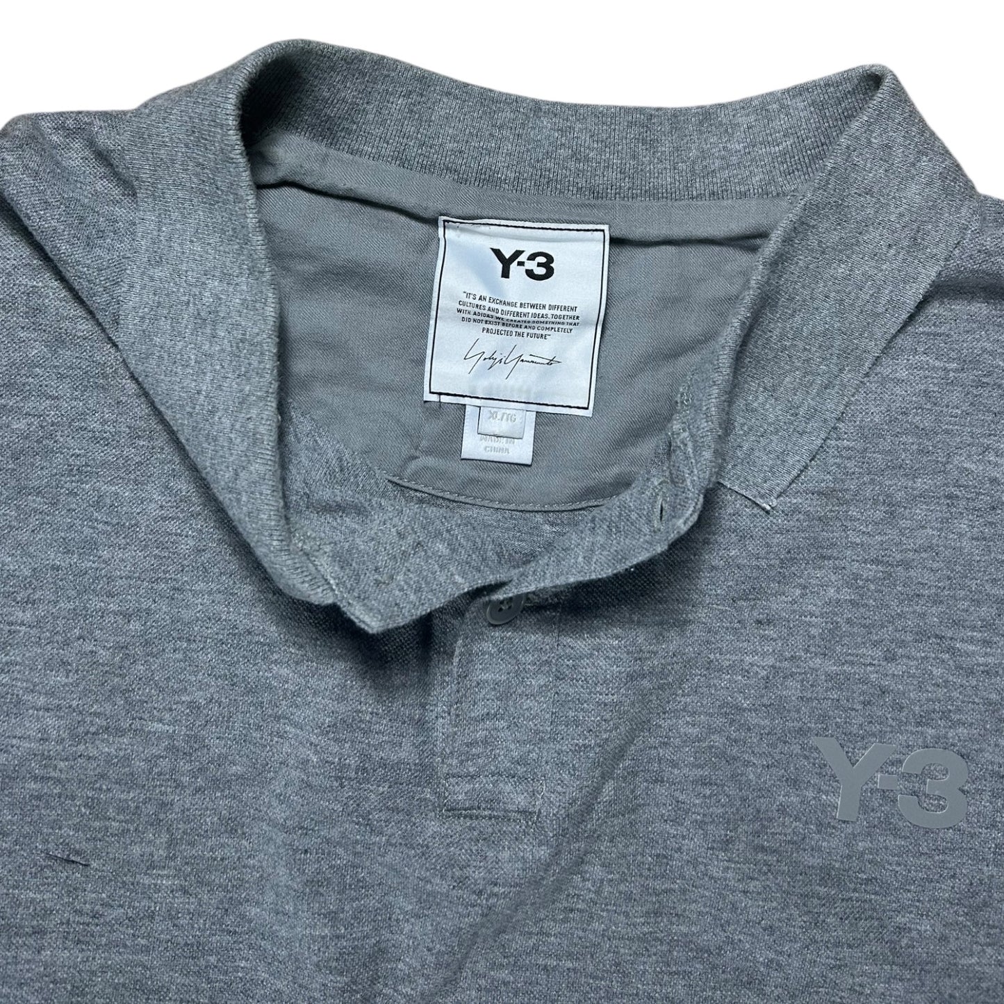 Y-3 Yohji Yamamoto long sleeve polo