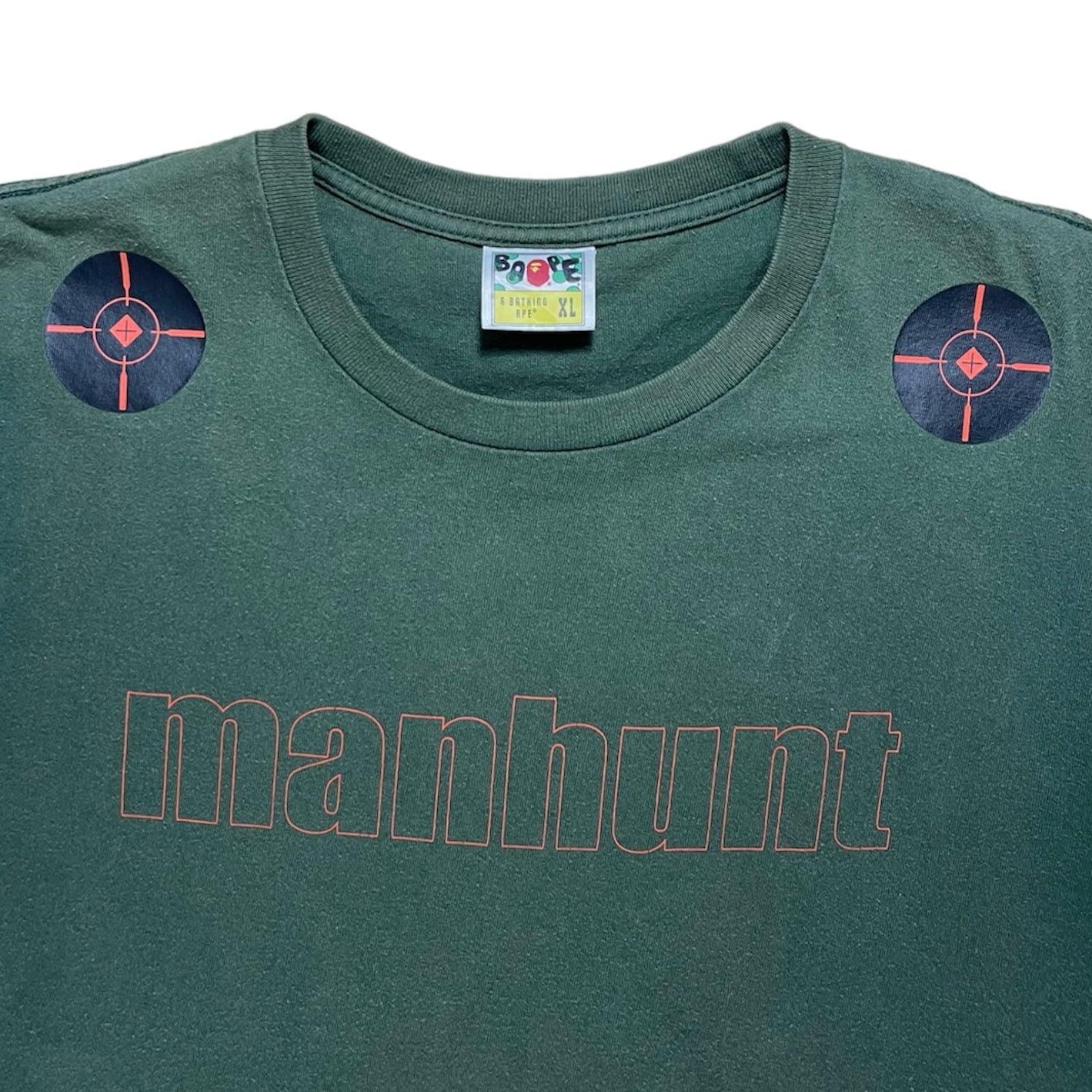 A Bathing Ape BAPE MANHUNT T-shirt