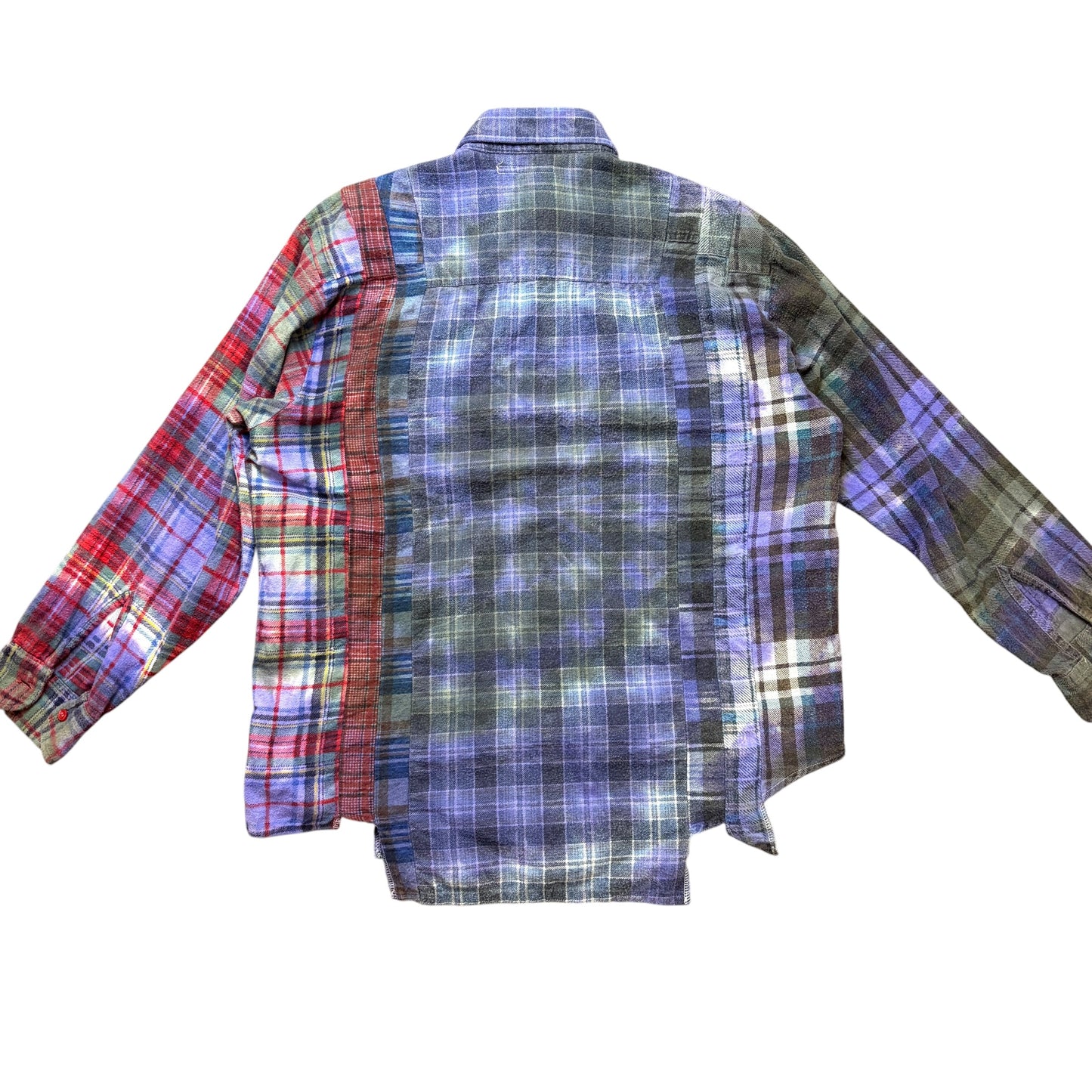 Needles Rebuild 7 Cut Flannel Shirt