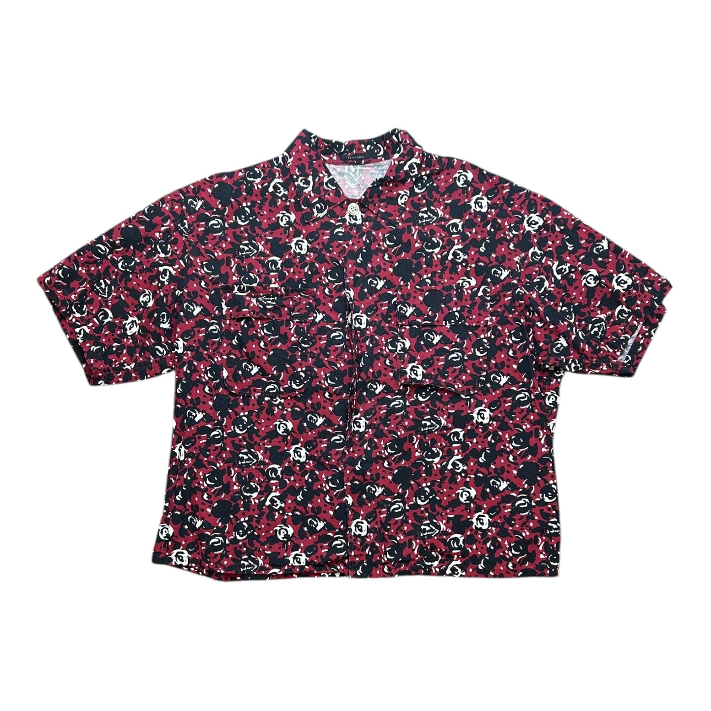 Yohji Yamamoto Y’s for men floral shirt